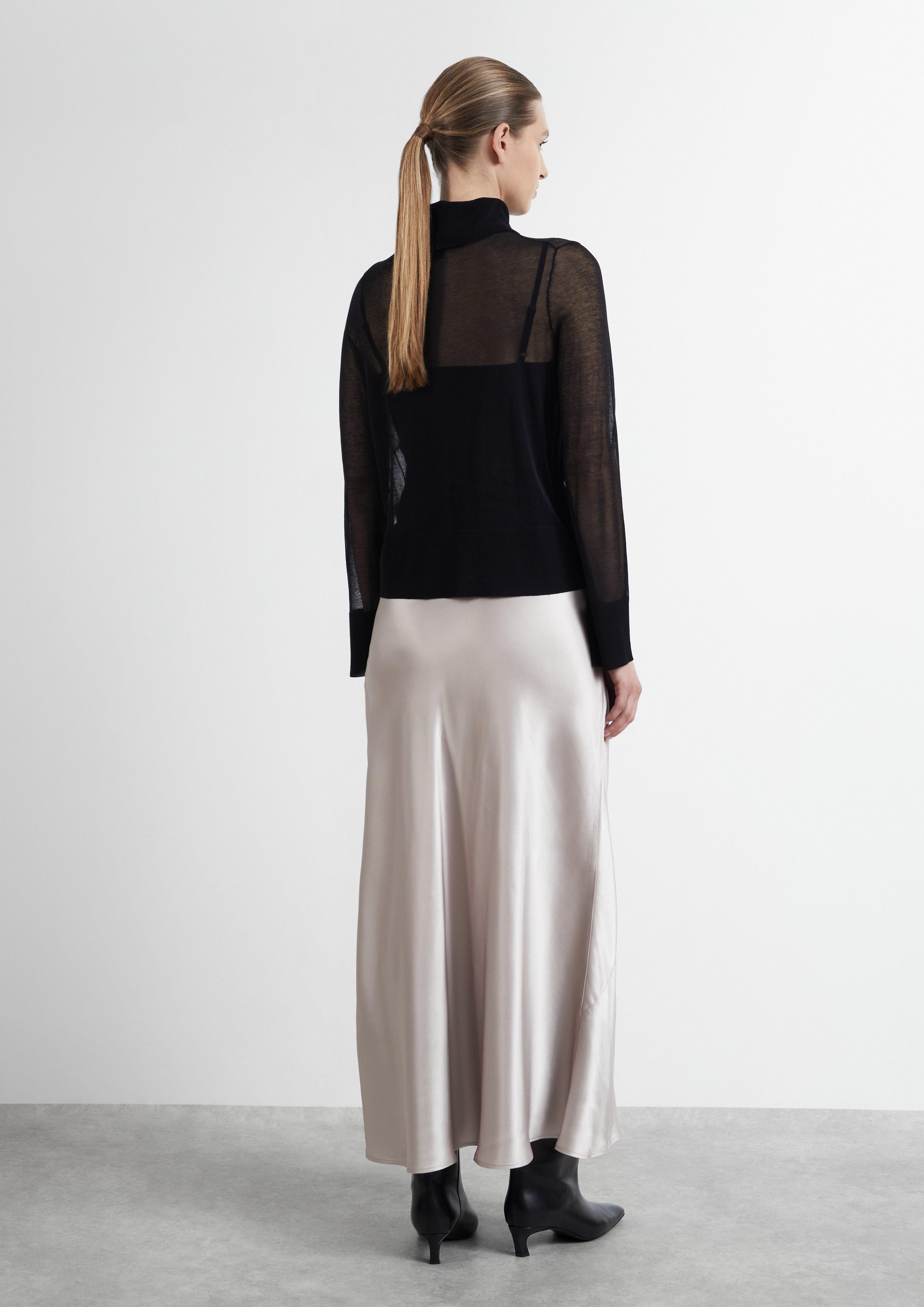 Women Skirt in brown by COMMA