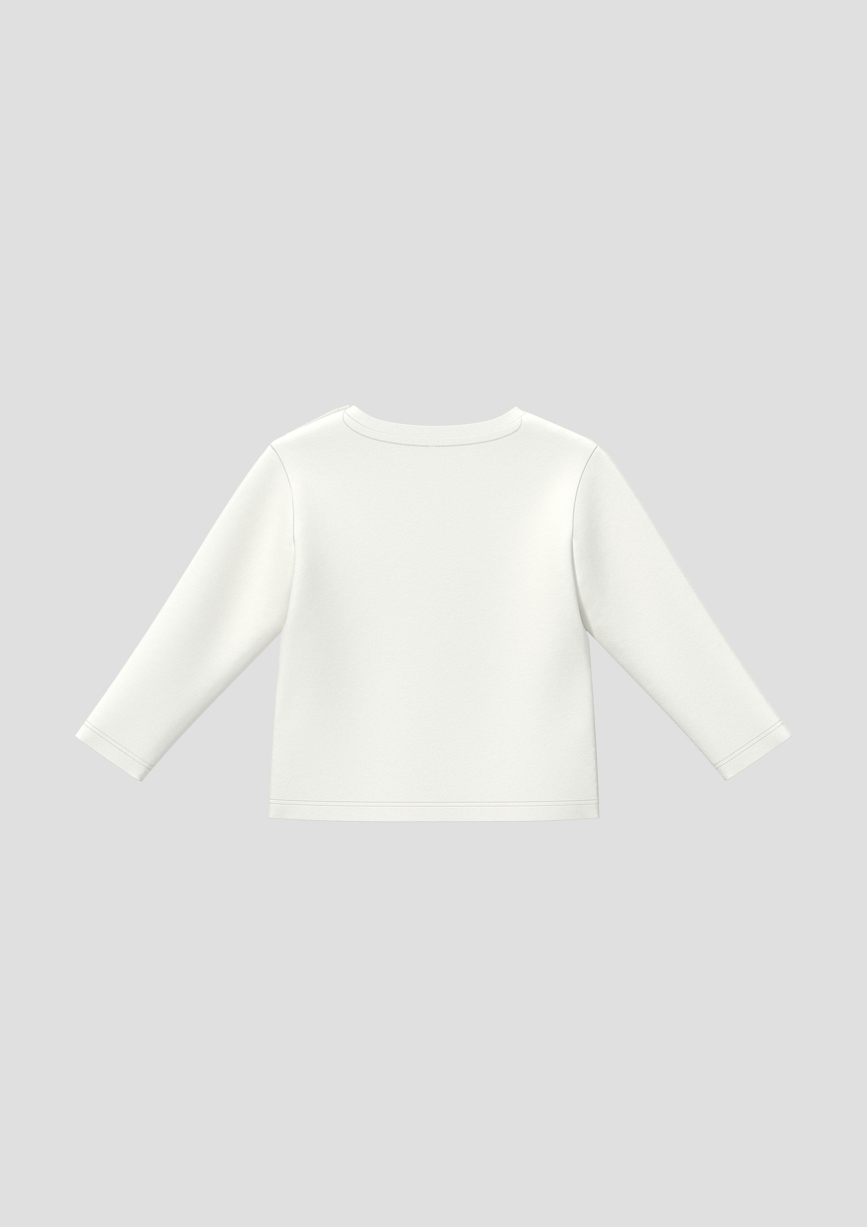 Kinder Unisex T-Shirt mit Print in weiß von s.Oliver