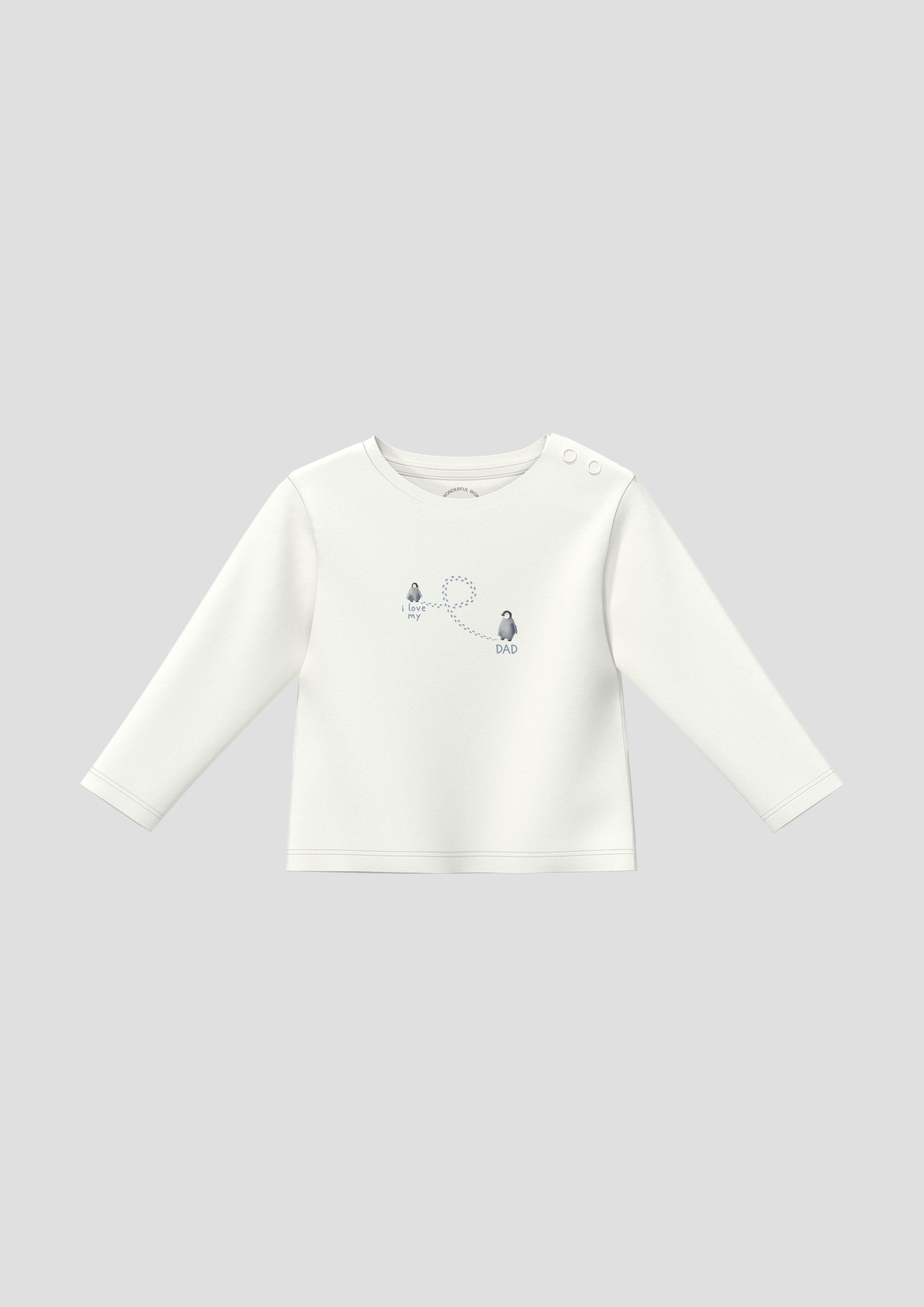 Kinder Unisex T-Shirt mit Print in weiß von s.Oliver