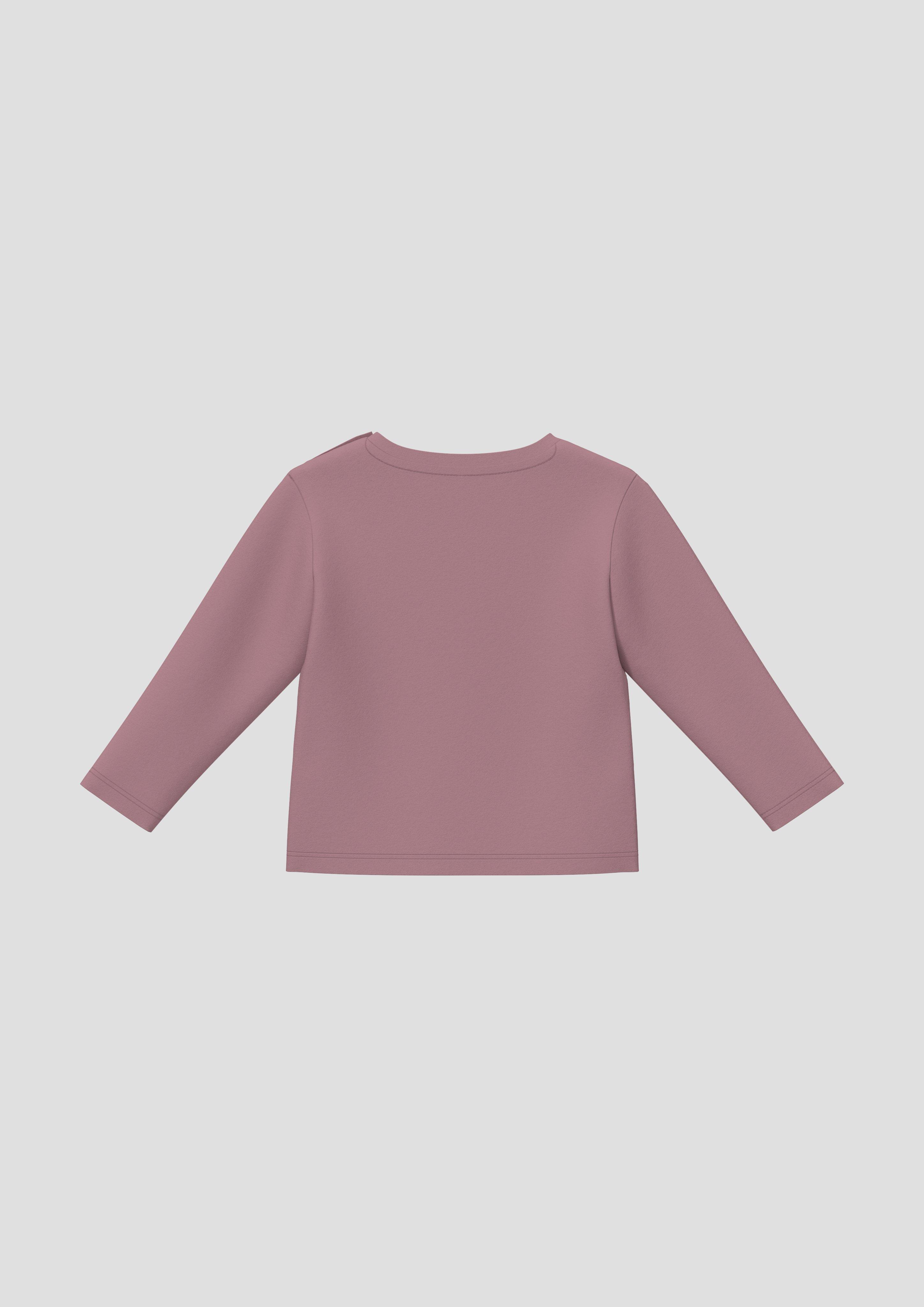 Kinder Unisex T-Shirt mit Print in pink von s.Oliver