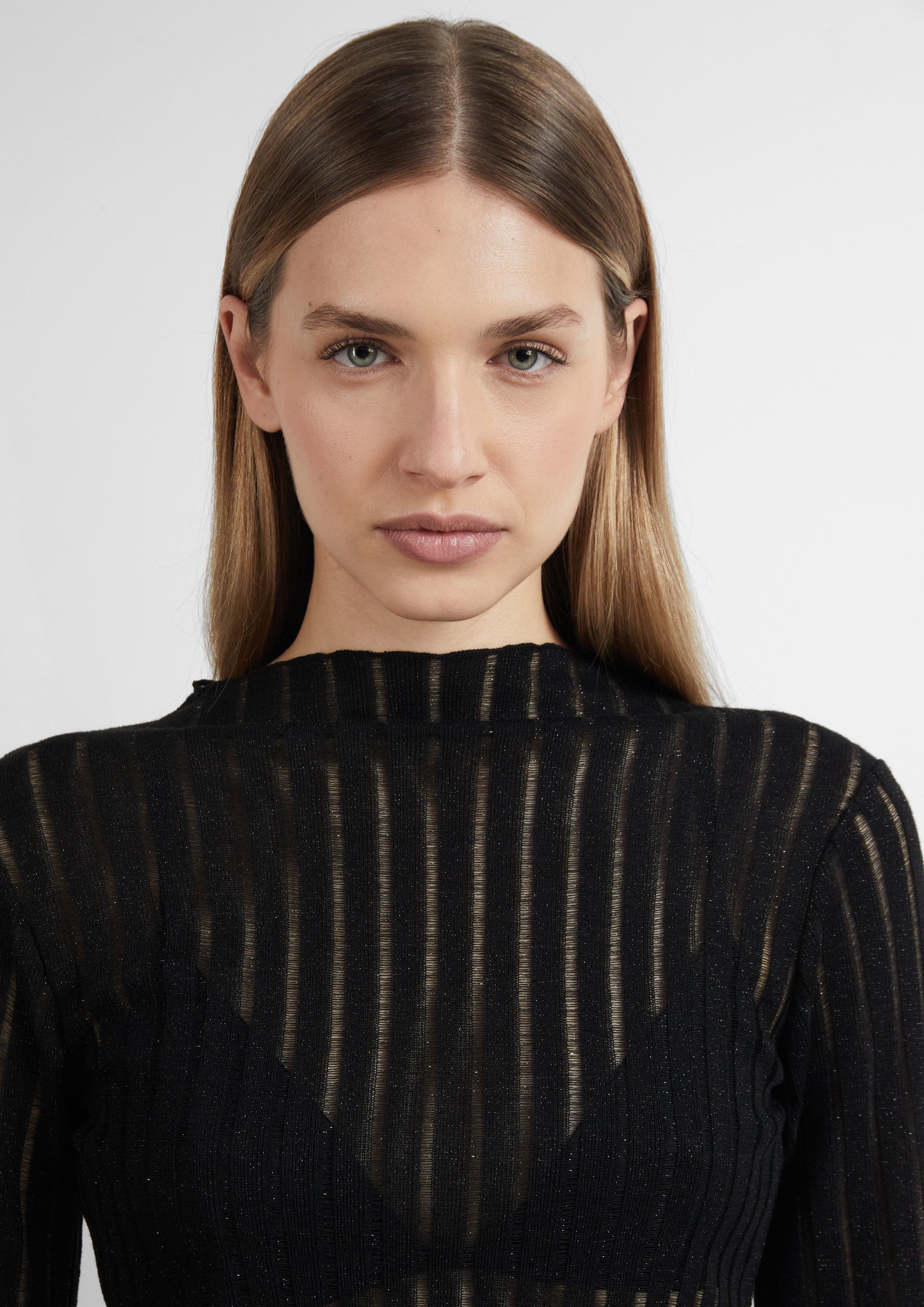 Women T-Shirt in black by COMMA