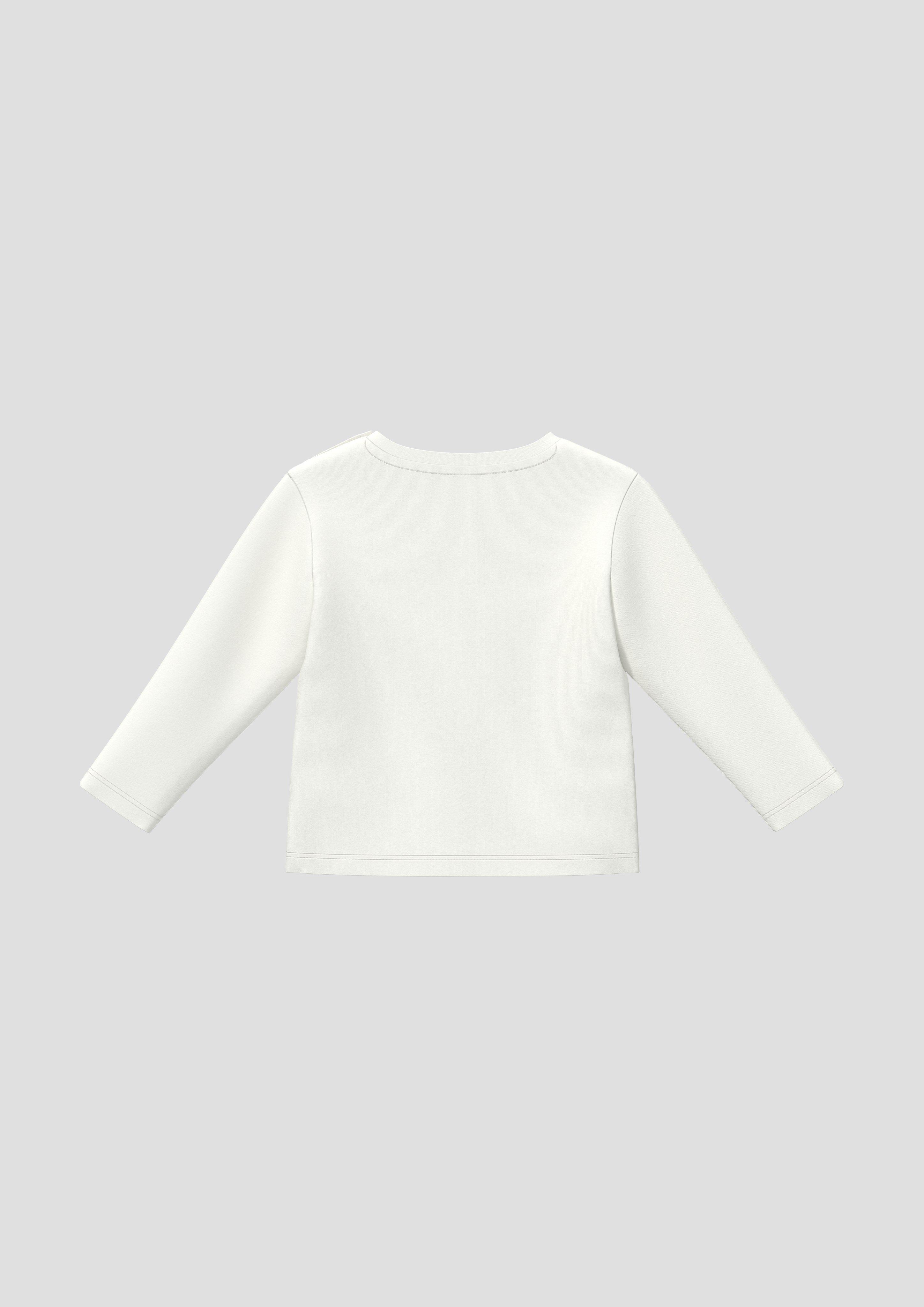 Kinder Unisex T-Shirt mit Artwork in weiß von s.Oliver