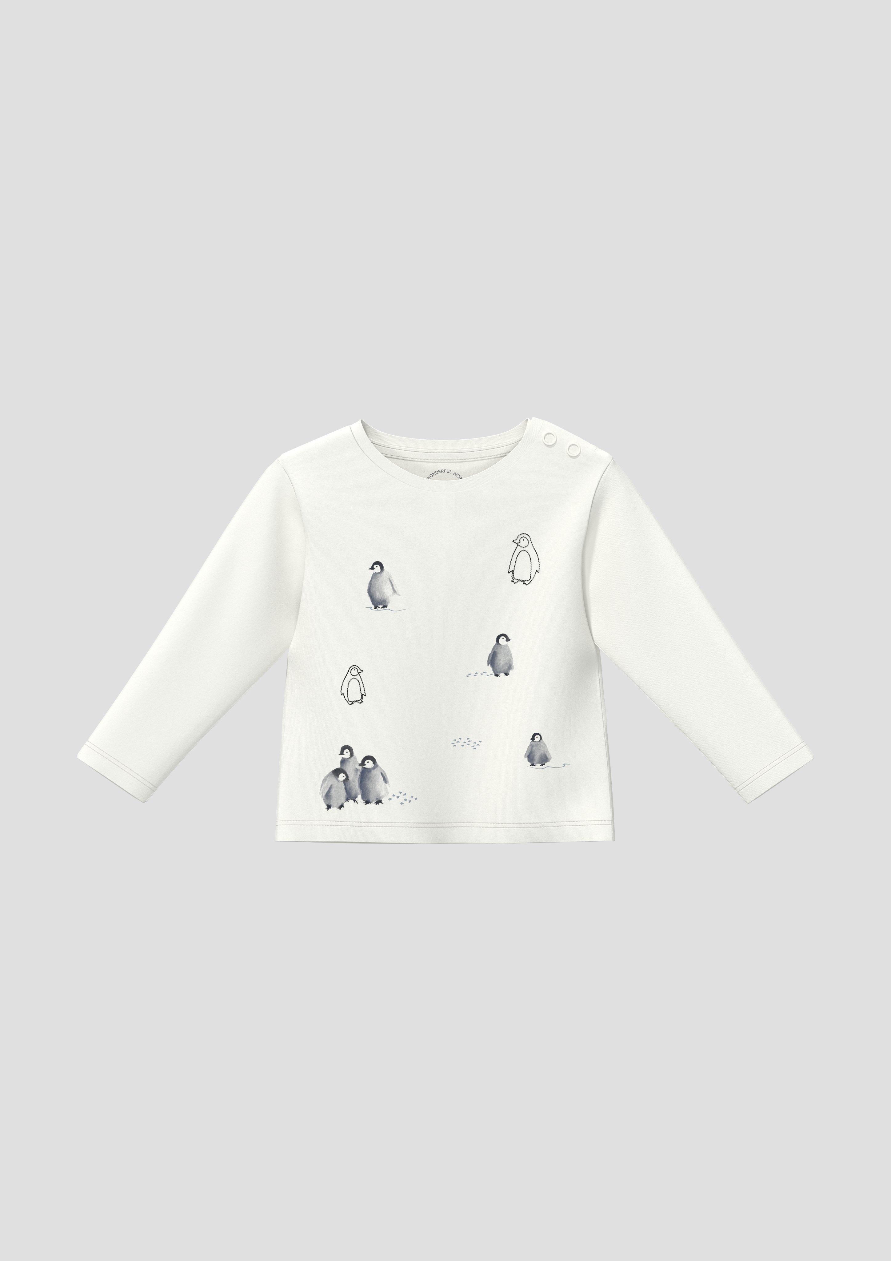 Kinder Unisex T-Shirt mit Artwork in weiß von s.Oliver