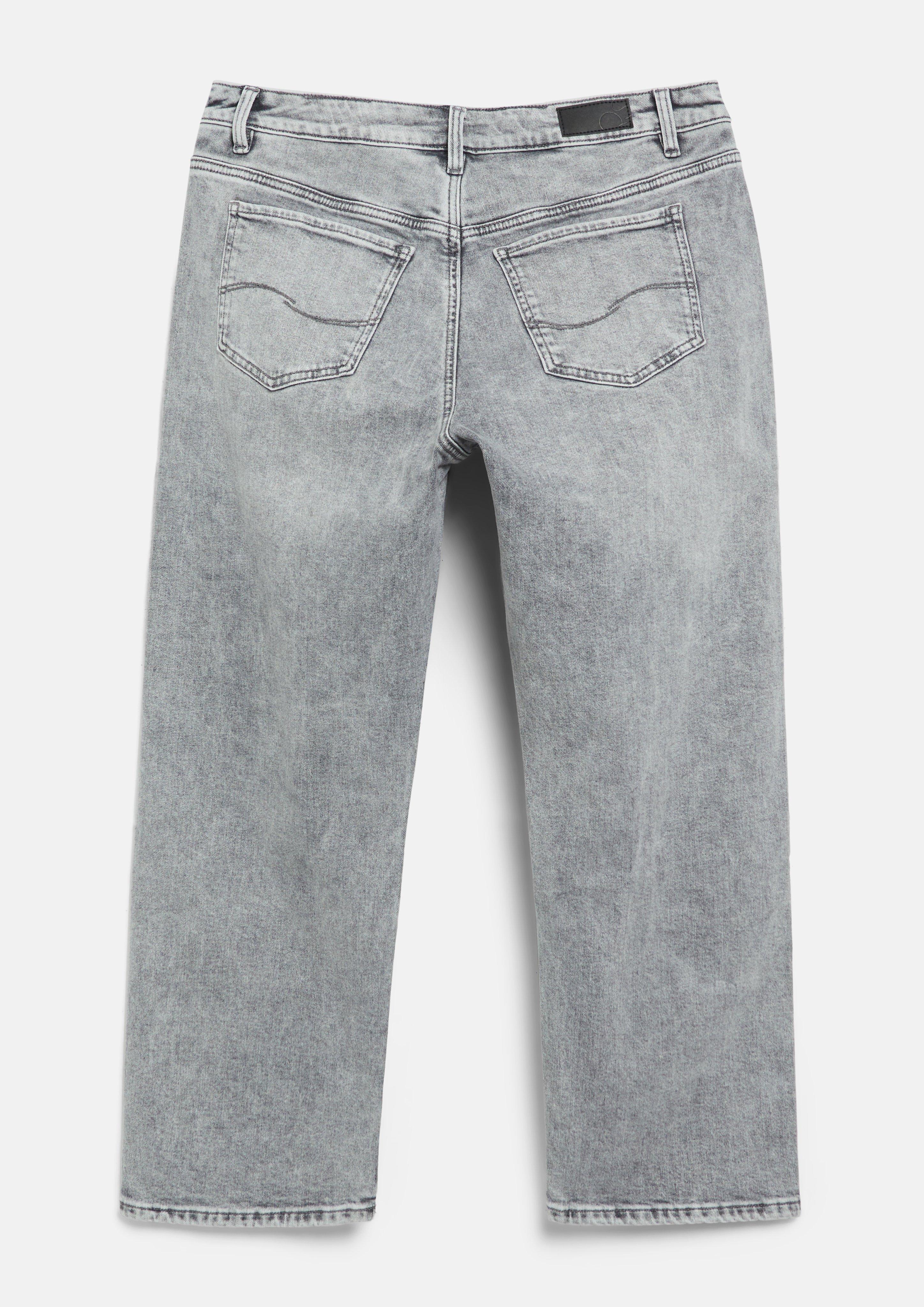 Femmes Pantalon en jean en gris de QS CURVE