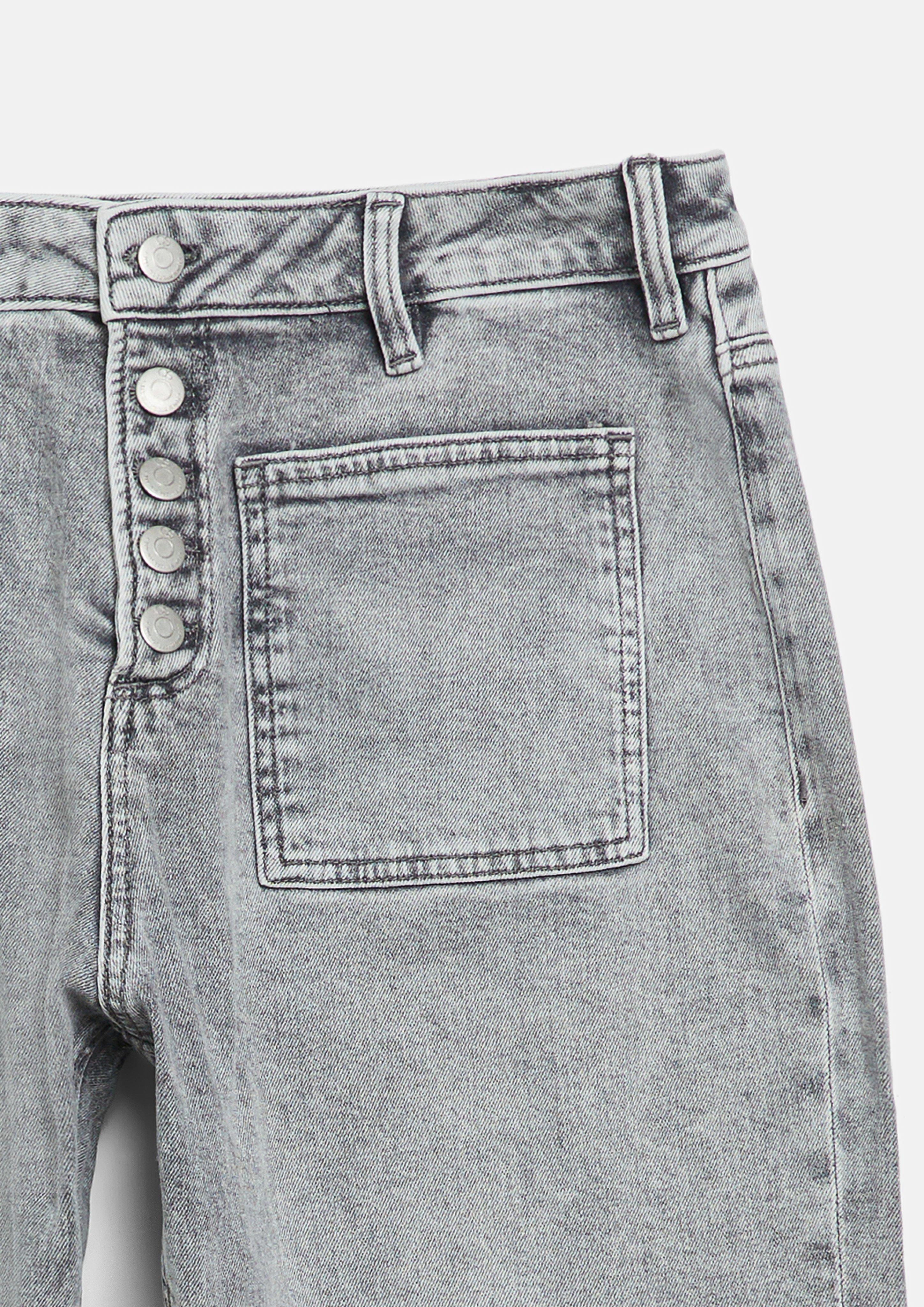 Femmes Pantalon en jean en gris de QS CURVE