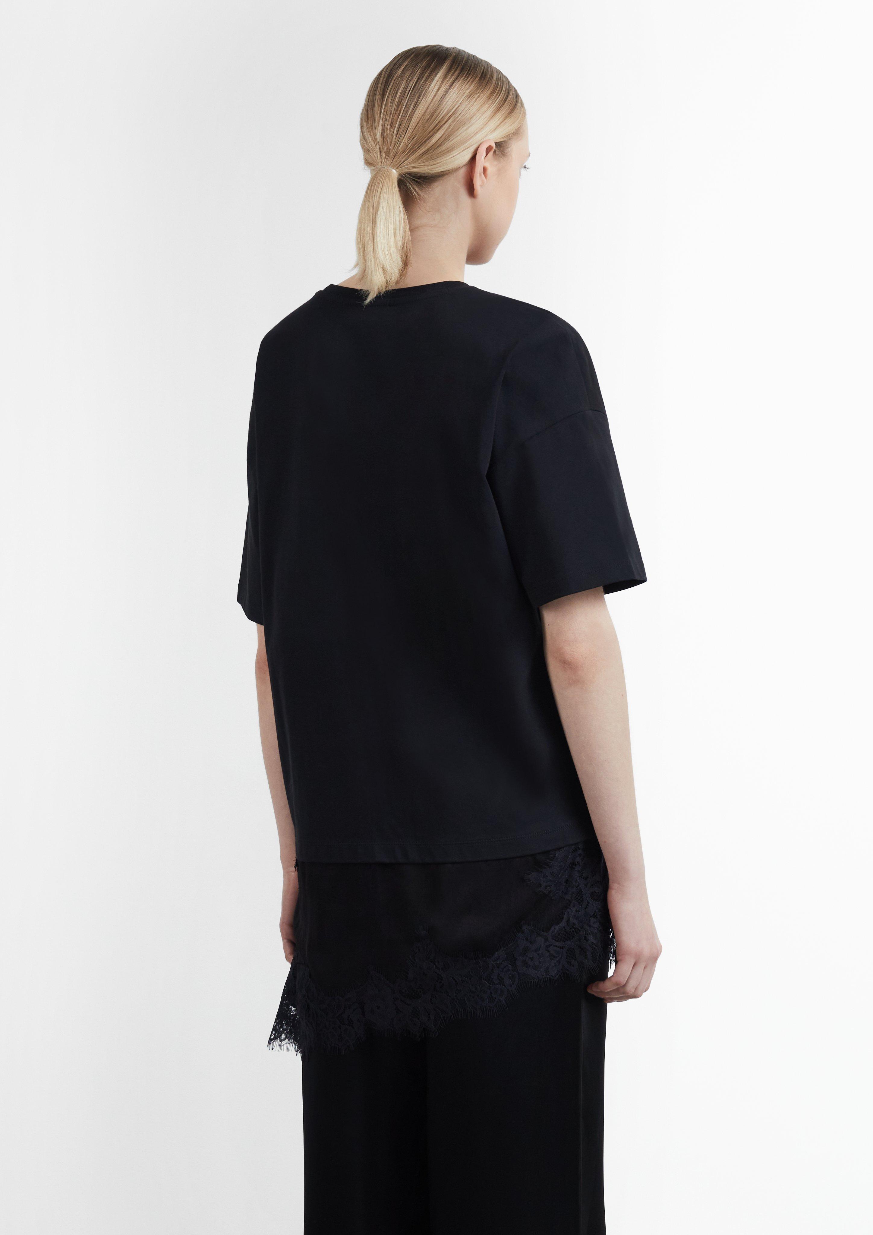 Women T-Shirt in black by COMMA