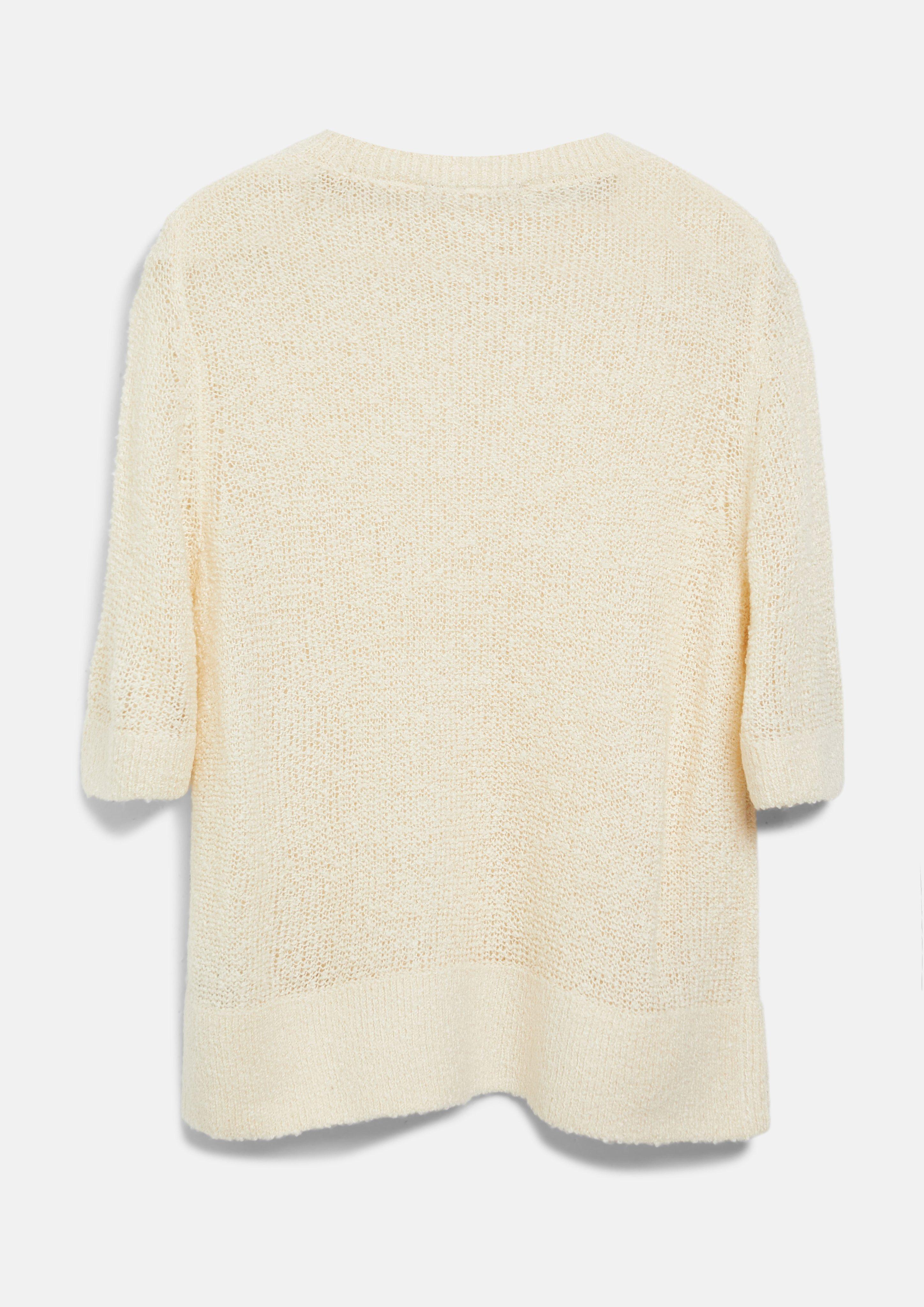 Damen Strickpullover in beige von QS CURVE