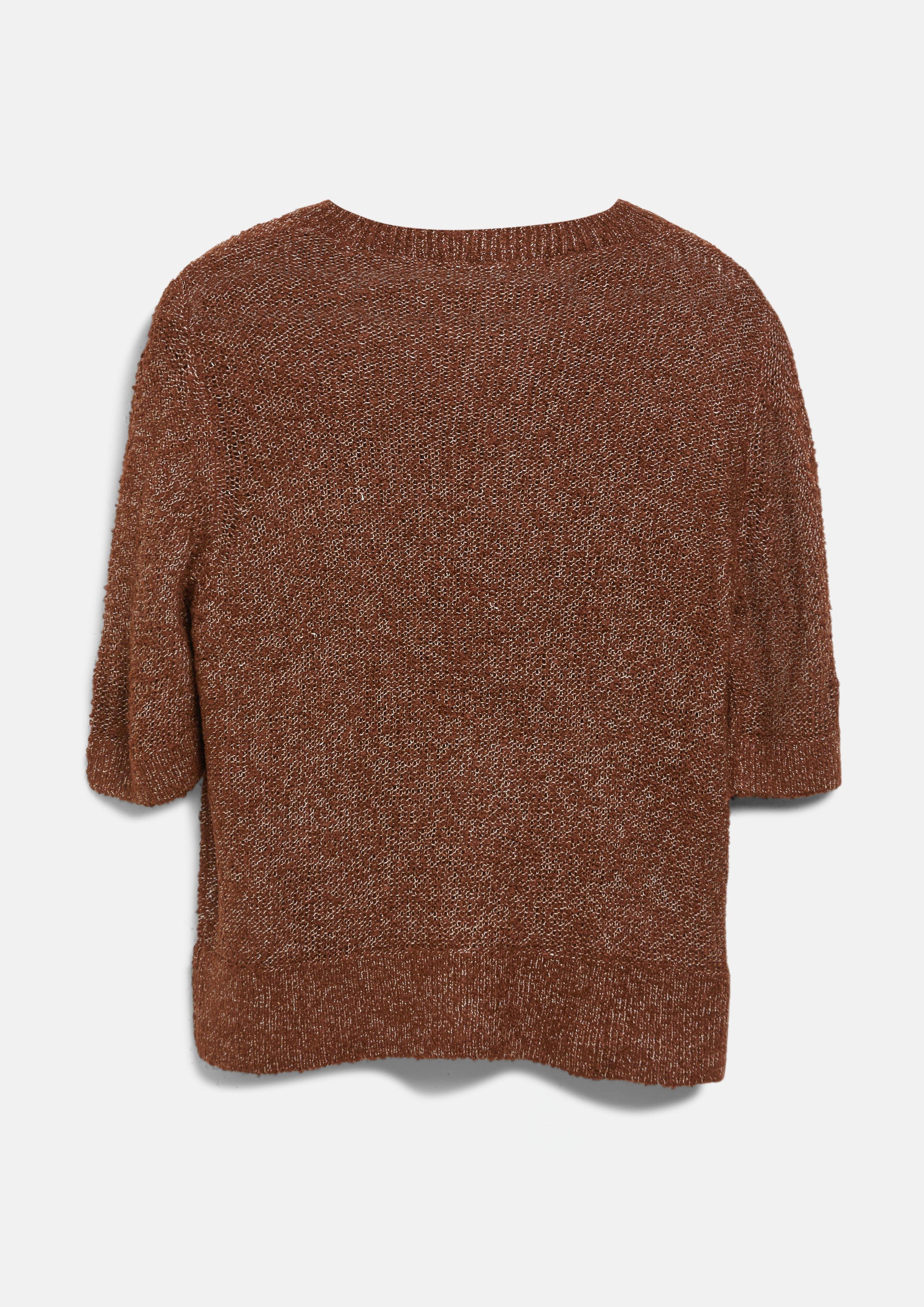 Kobiety Sweter z dzianiny w kolorze brązowy od QS CURVE