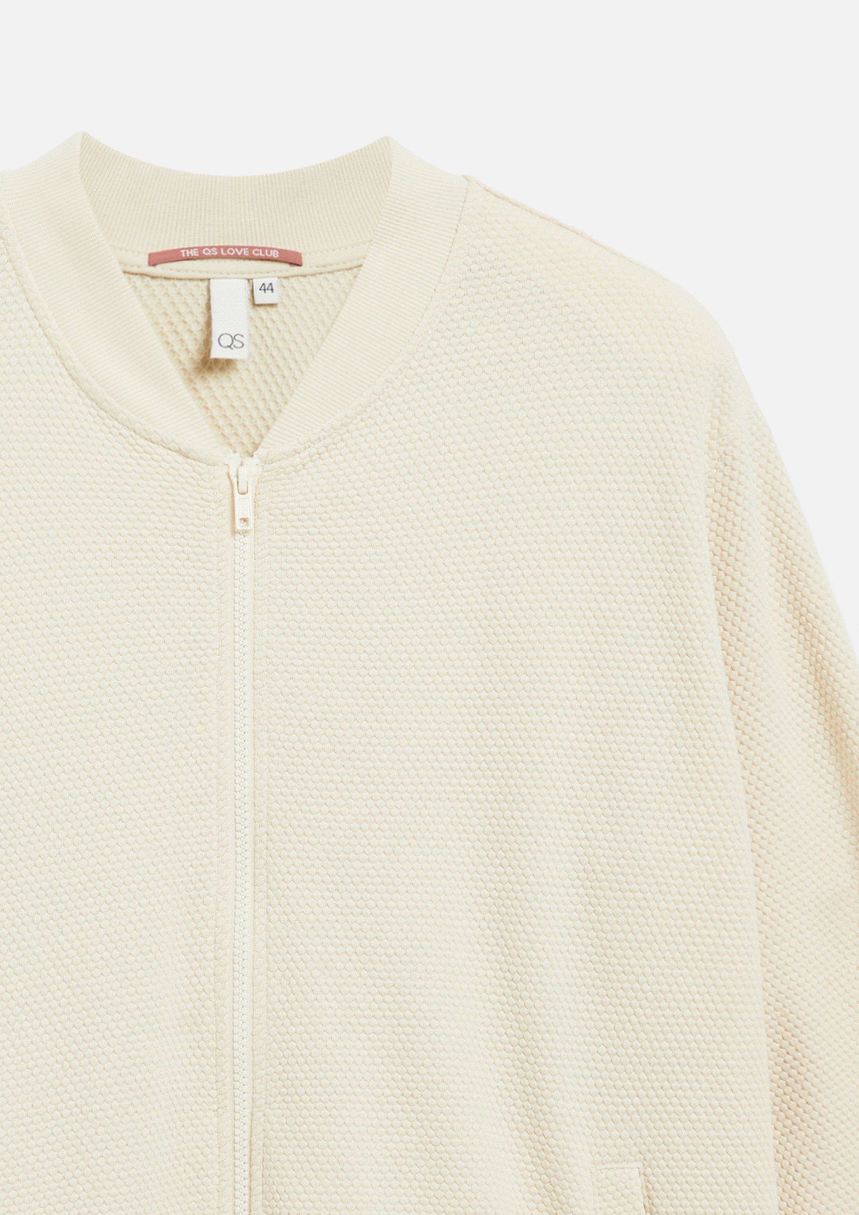 Femmes Sweat-shirt en beige de QS CURVE