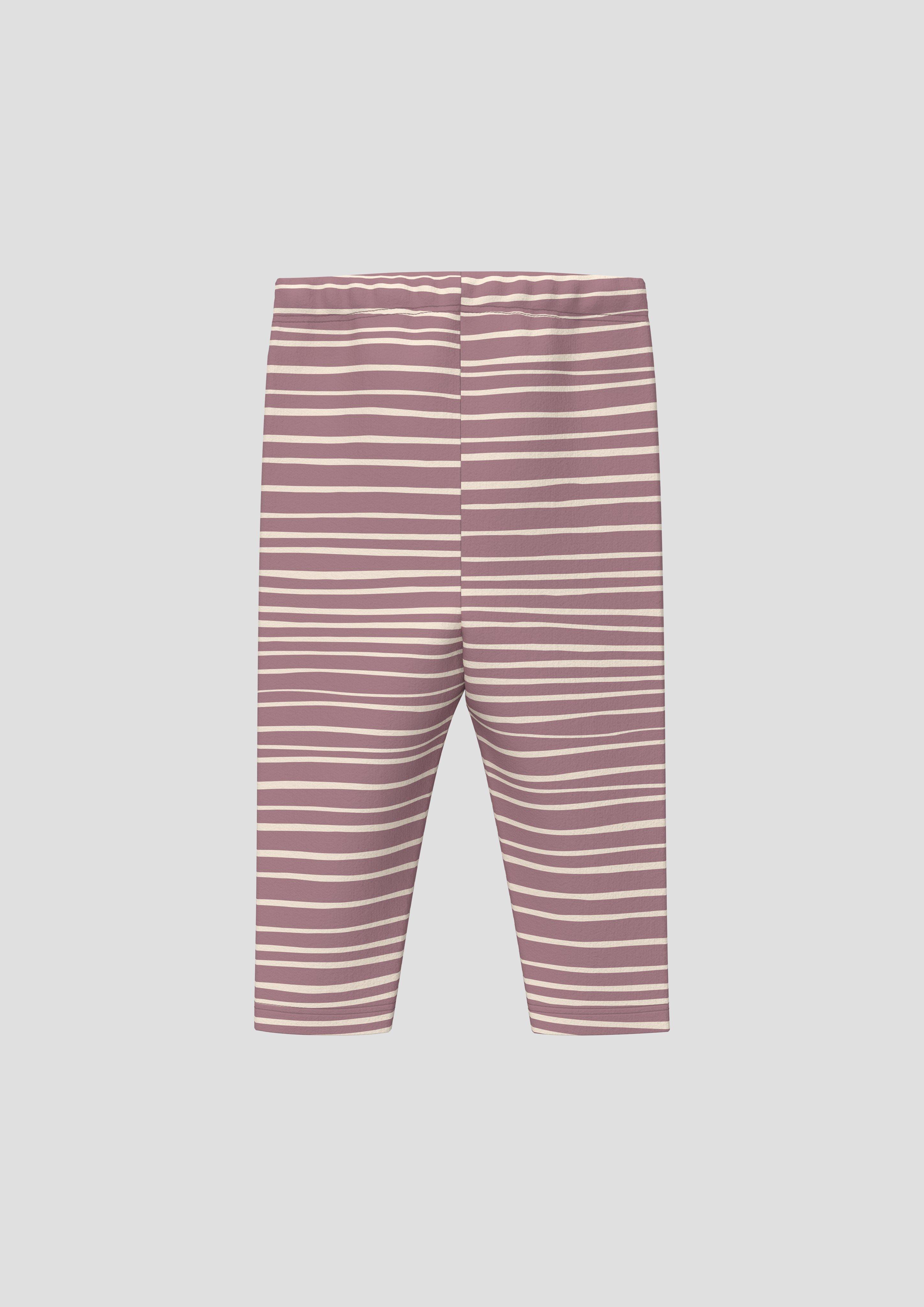 Kinder Unisex Leggings aus leichter Sweatware in pink von s.Oliver