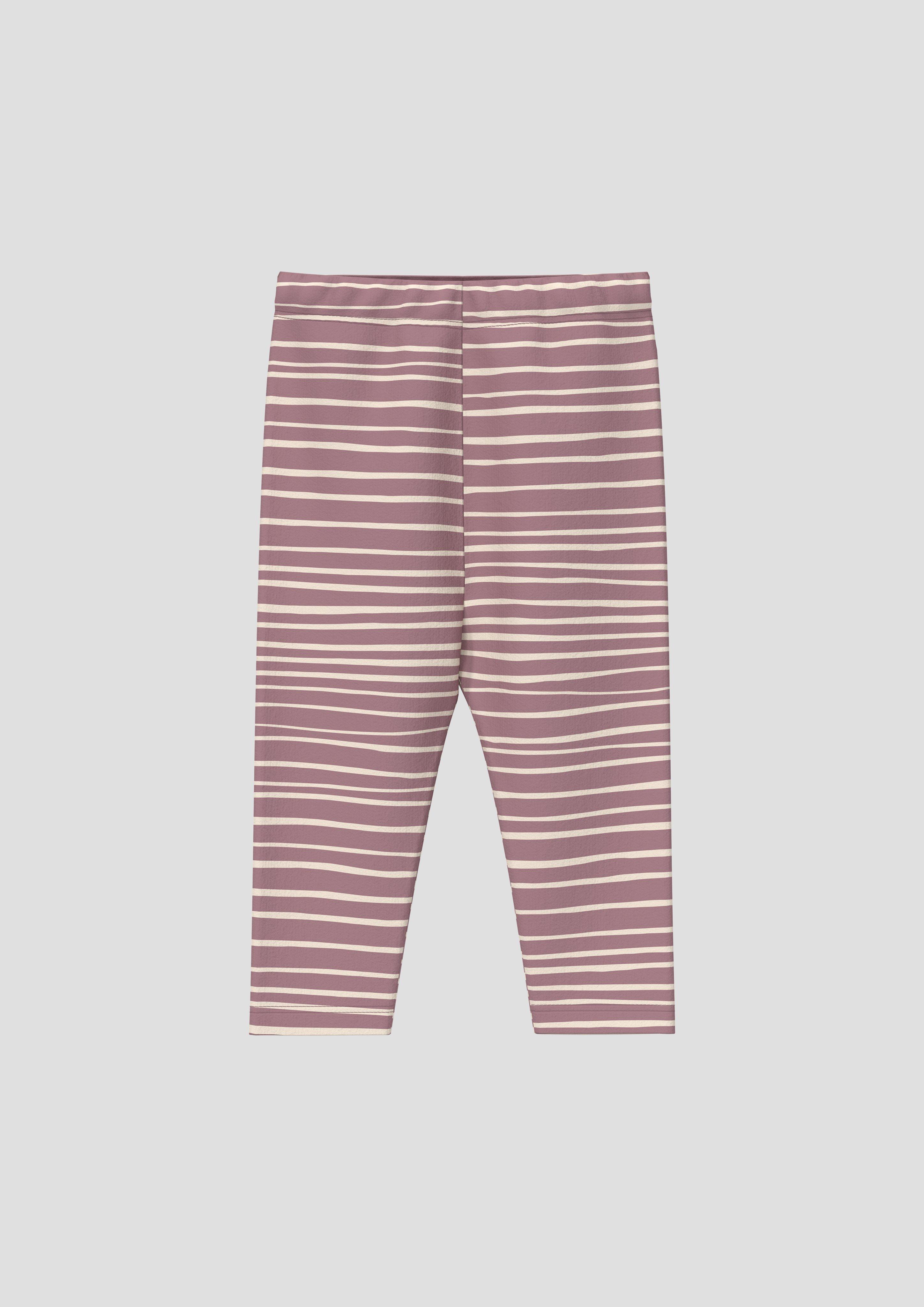 Kinder Unisex Leggings aus leichter Sweatware in pink von s.Oliver