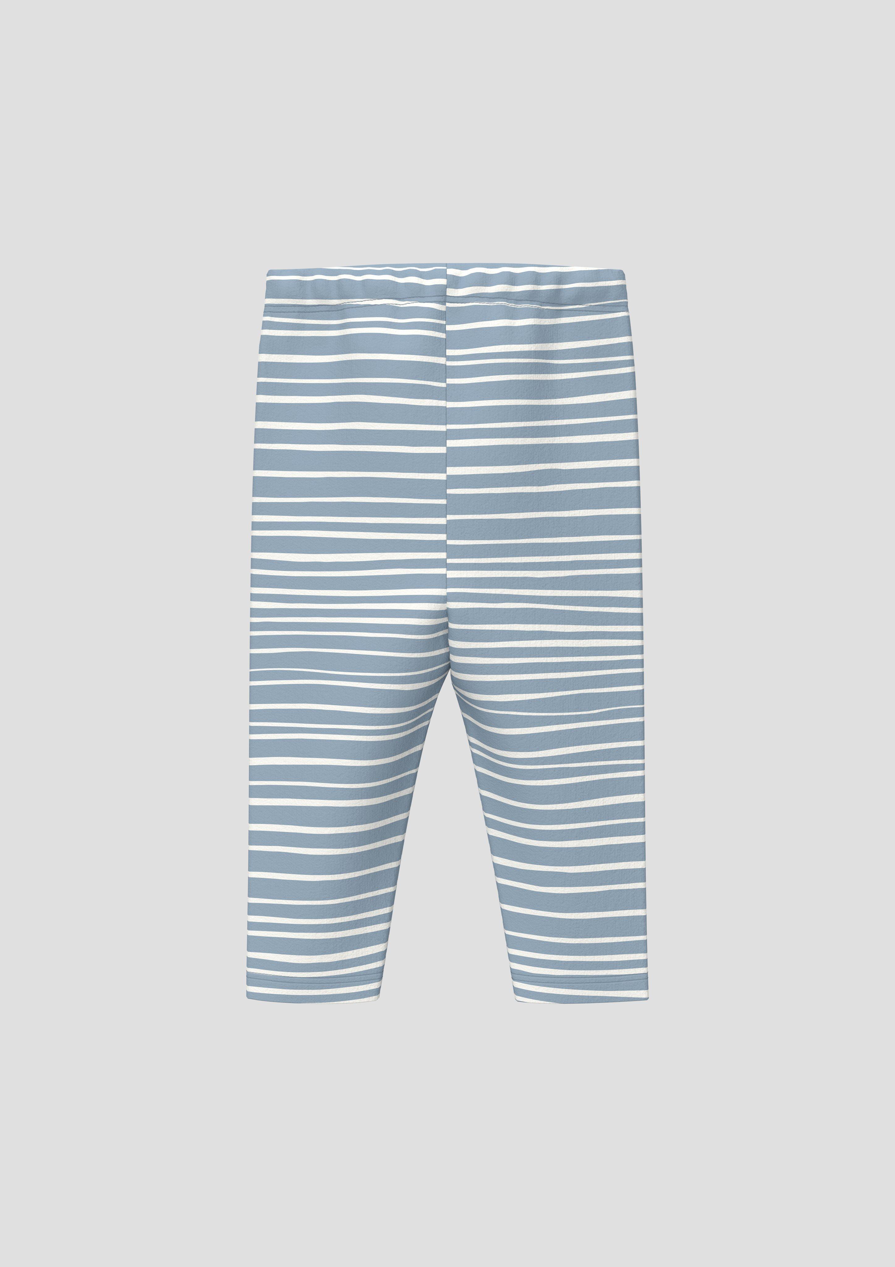 Kinder Unisex Leggings aus leichter Sweatware in blau von s.Oliver