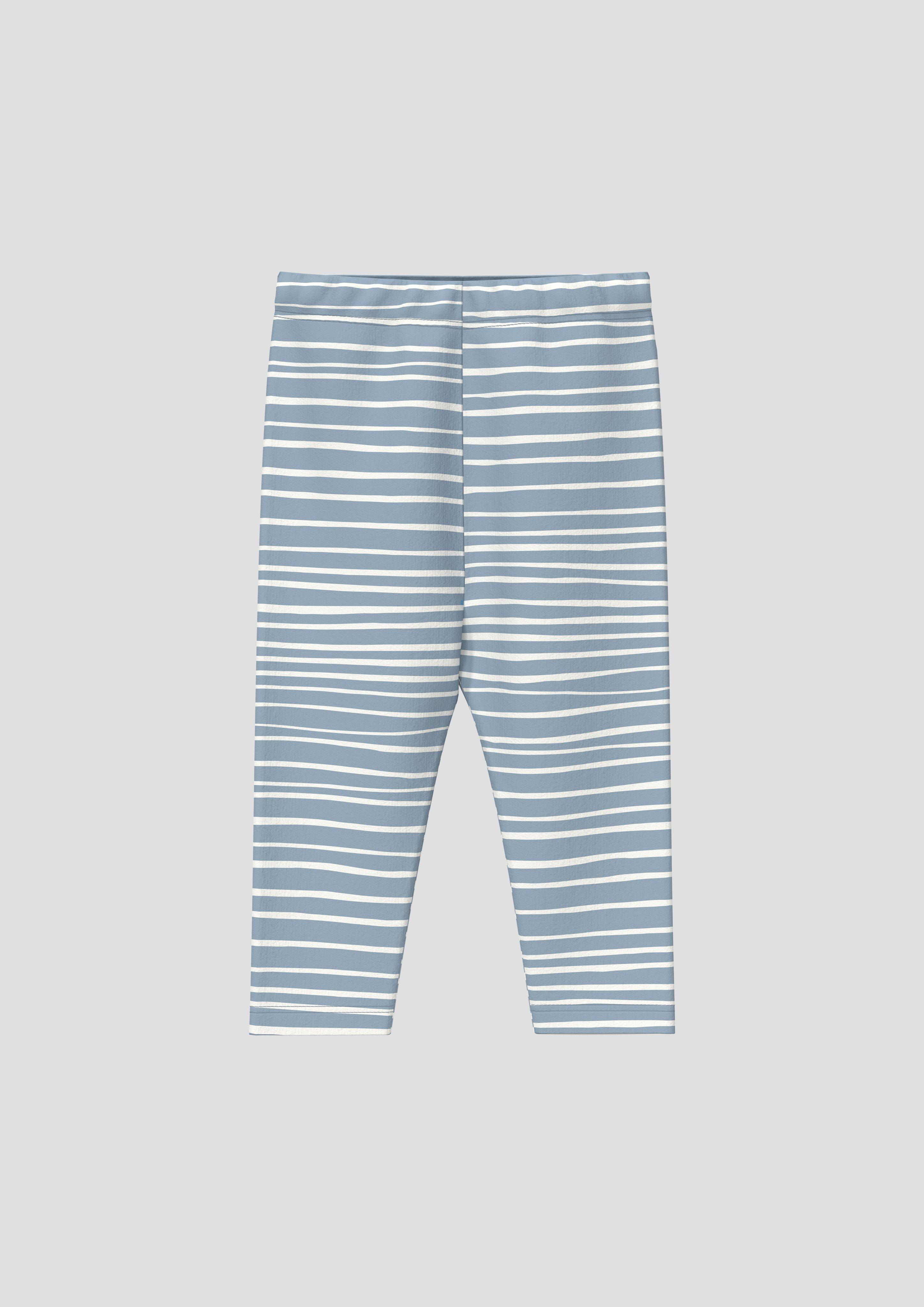 Kinder Unisex Leggings aus leichter Sweatware in blau von s.Oliver