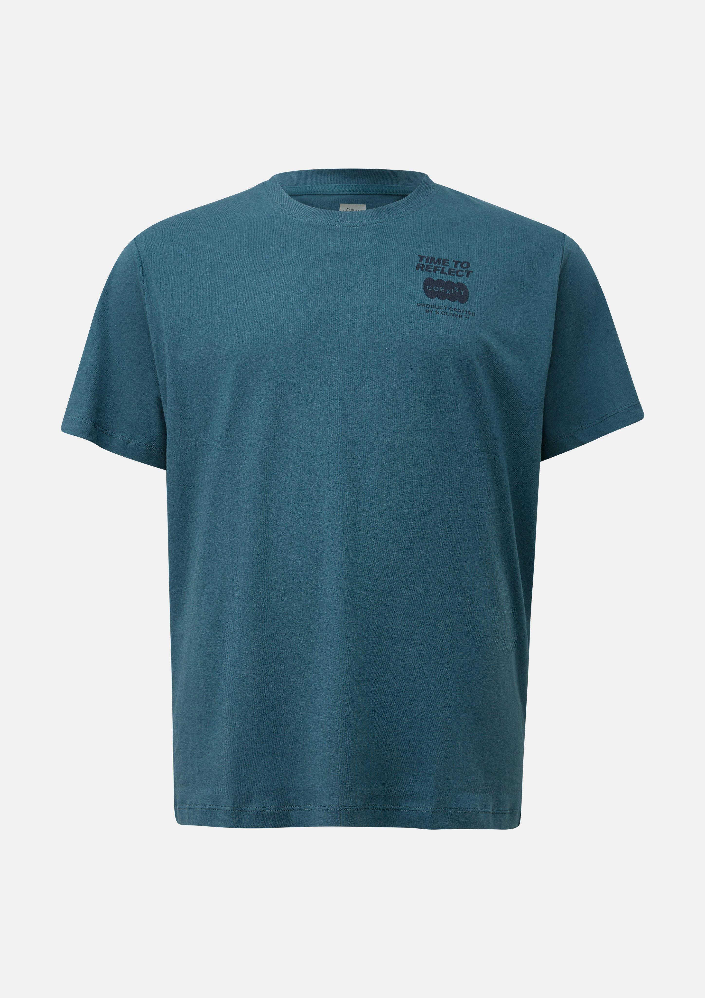 Hommes T-shirt en bleu de s.Oliver Men Big Sizes