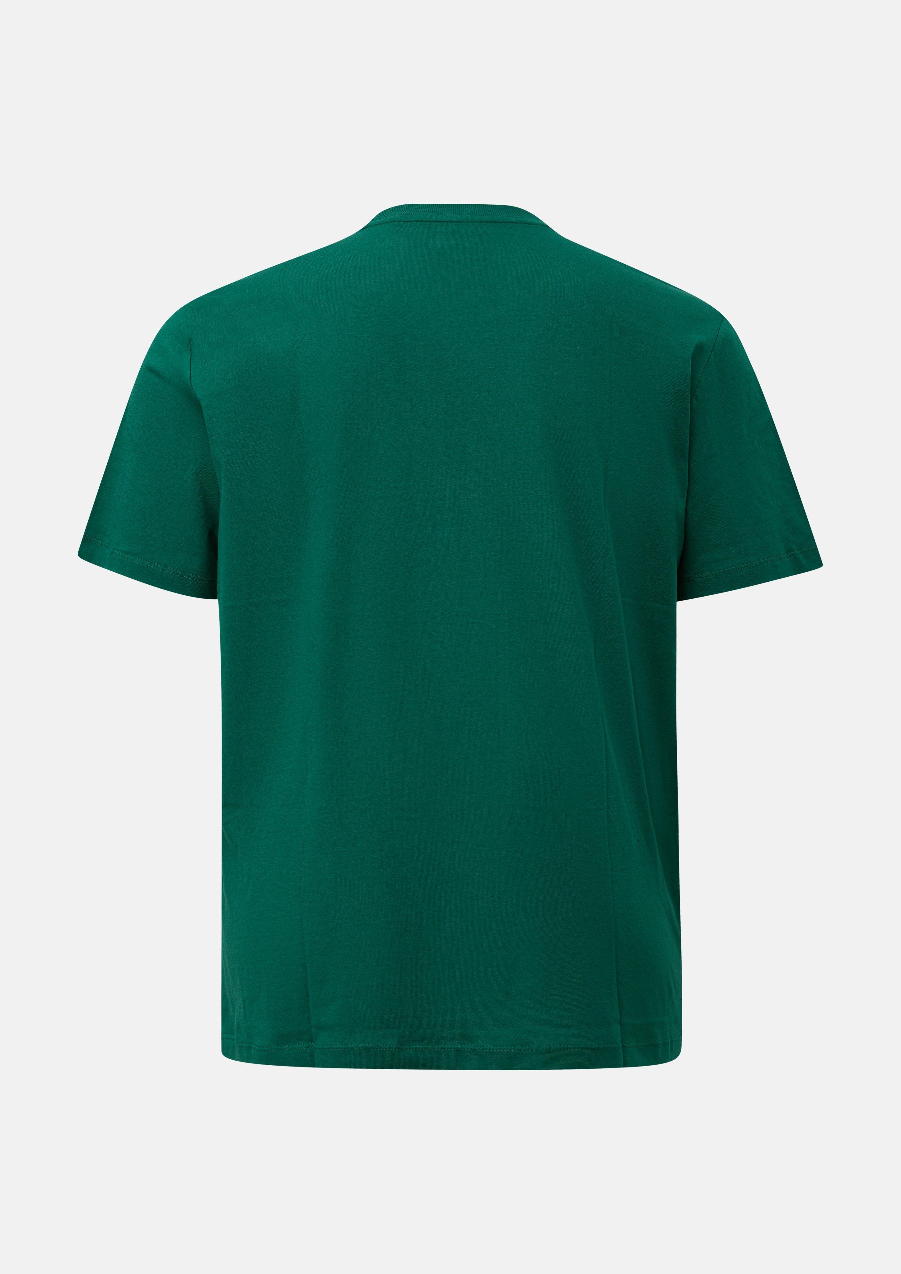 Hommes T-shirt en vert de s.Oliver Men Big Sizes