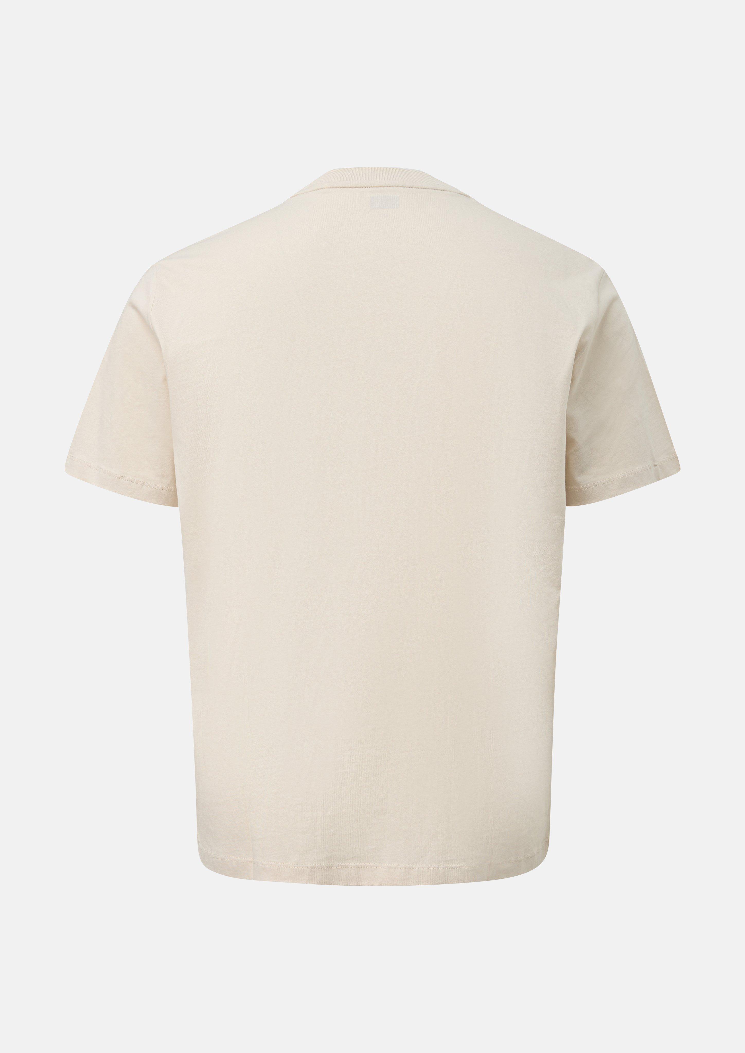 Hommes T-shirt en beige de s.Oliver Men Big Sizes