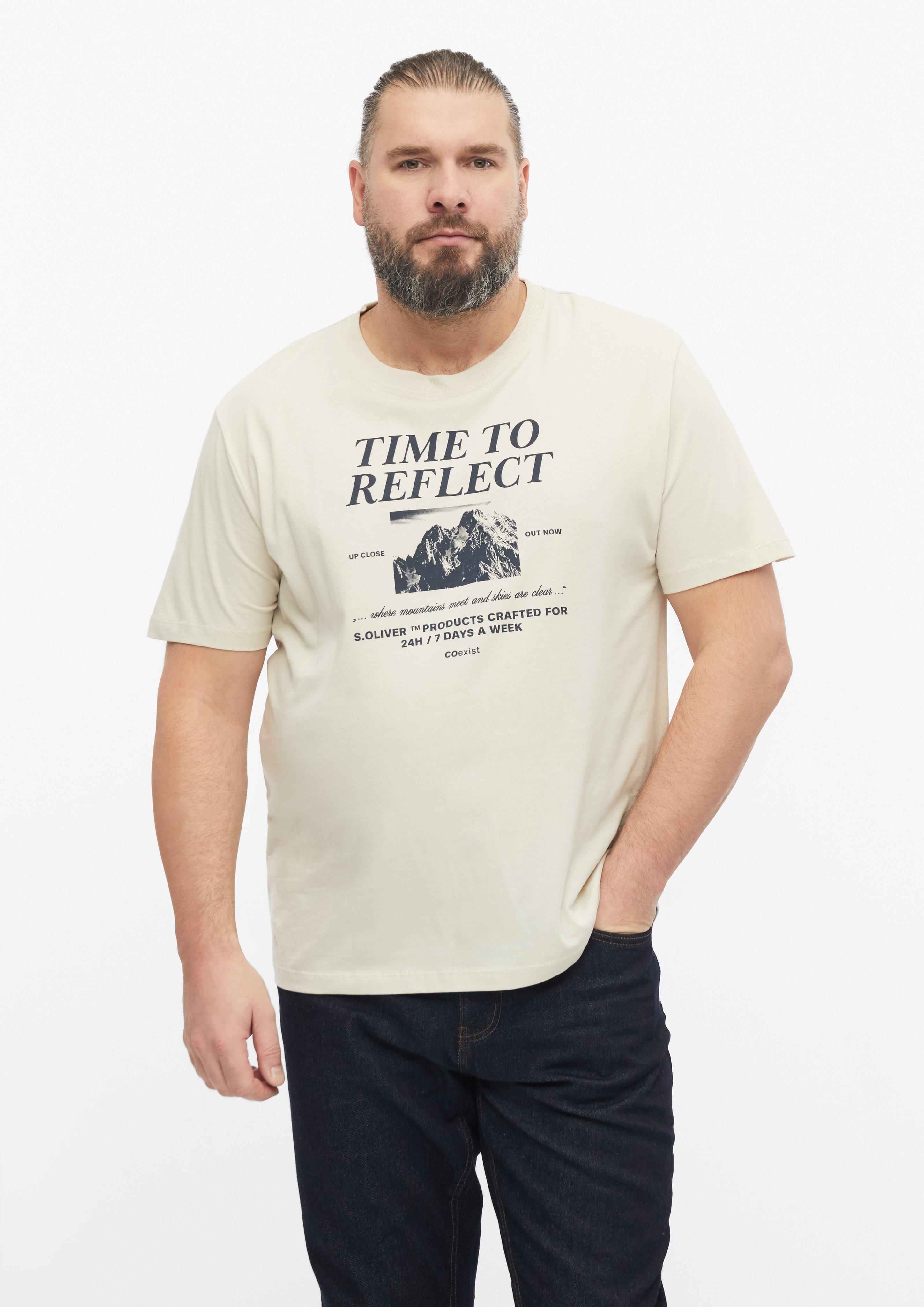 Men T-Shirt in  by s.Oliver Men Big Sizes