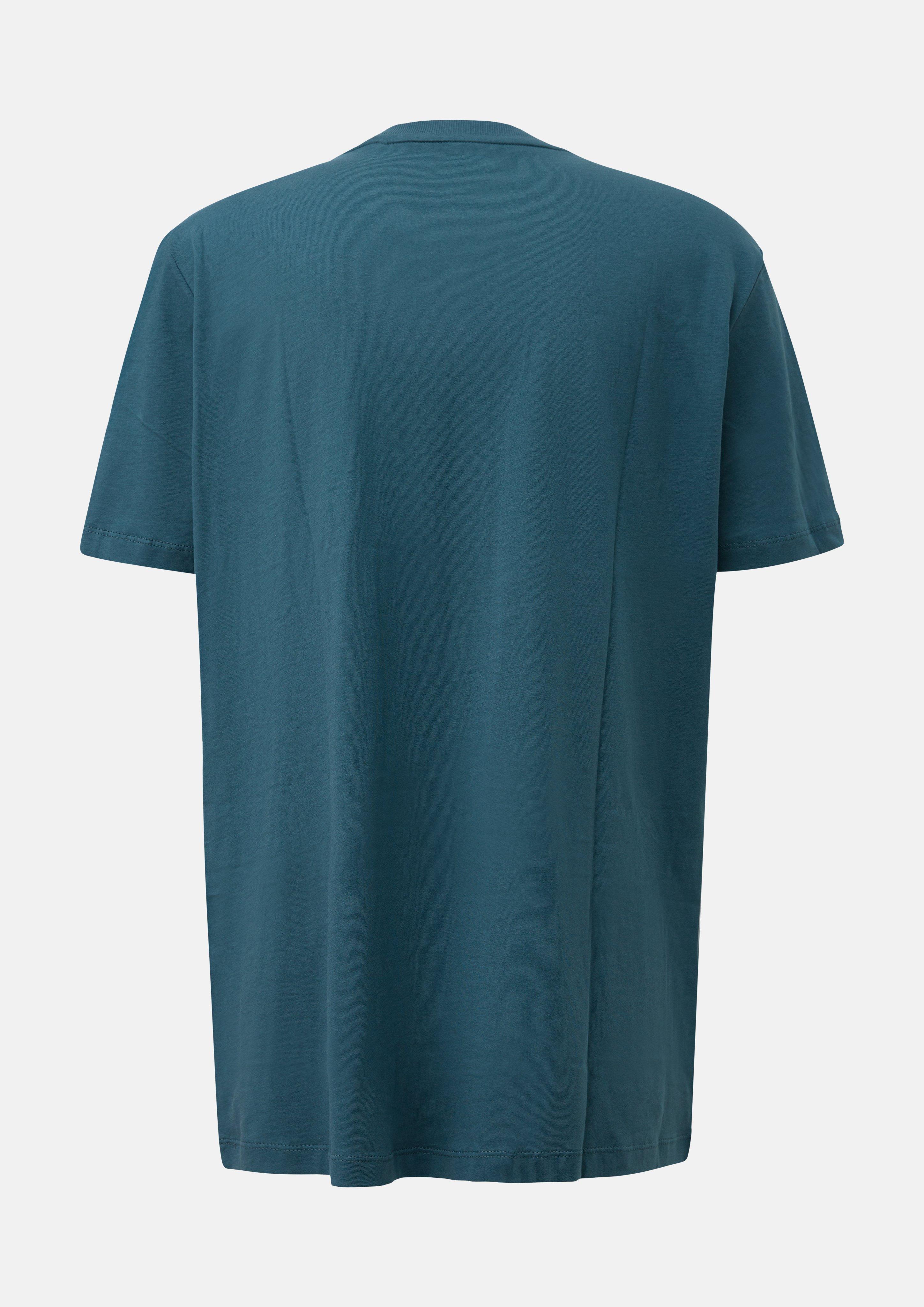 Men T-Shirt in blue by s.Oliver Men Tall Sizes