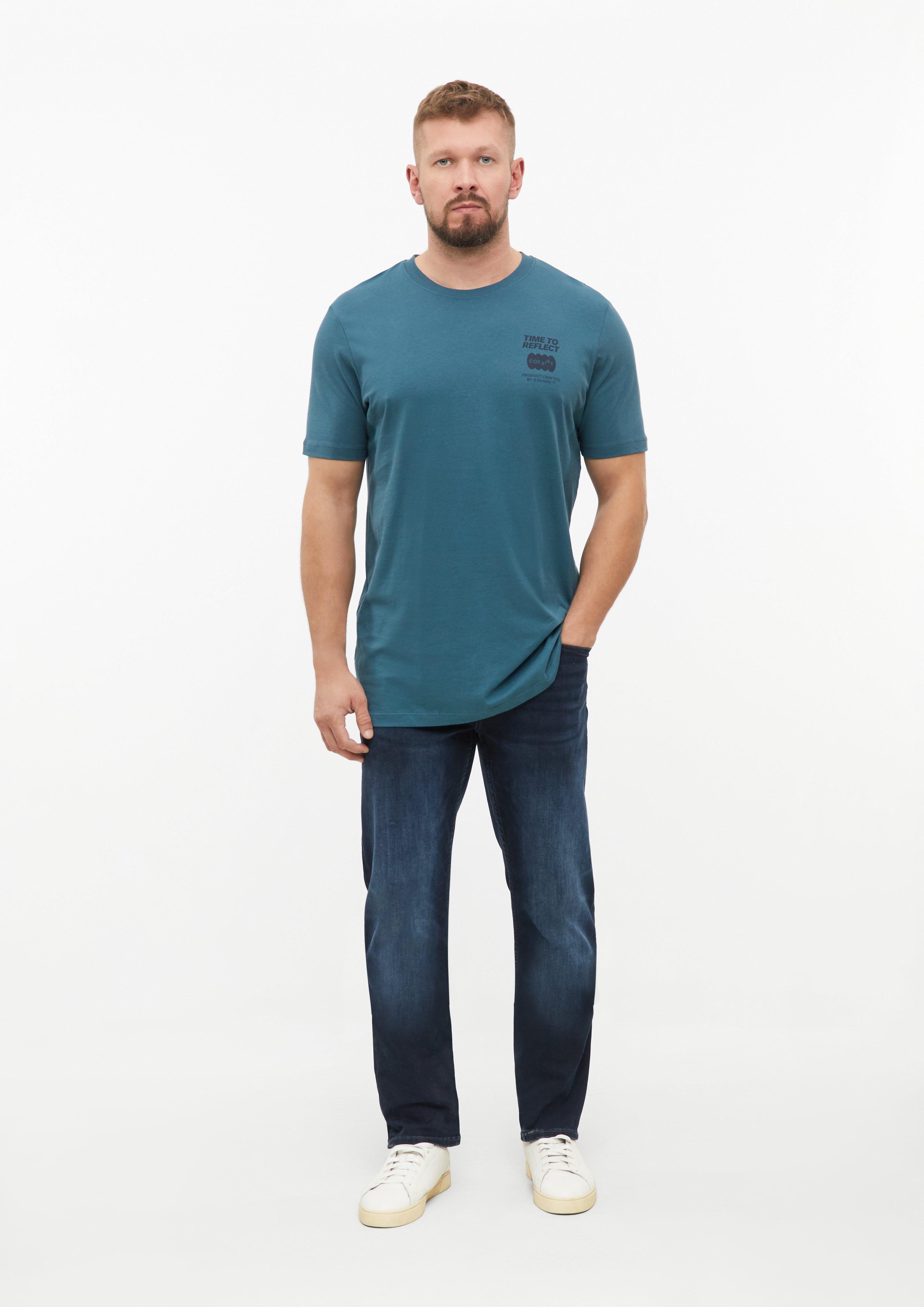 Muškarci Majica kratkih rukav u boji plava od s.Oliver Men Tall Sizes