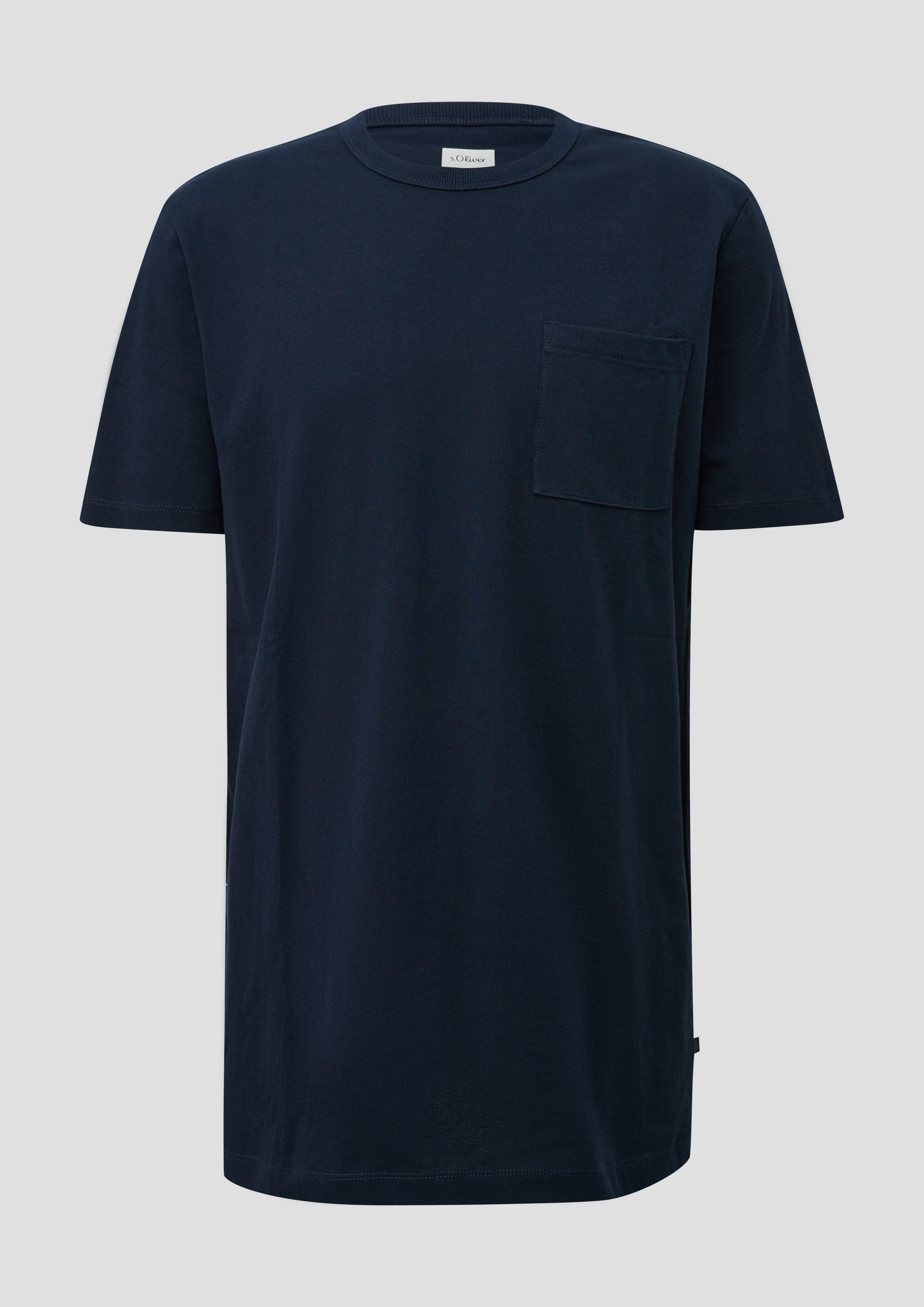 Pánové Tričko v barvě modrá od s.Oliver Men Tall Sizes