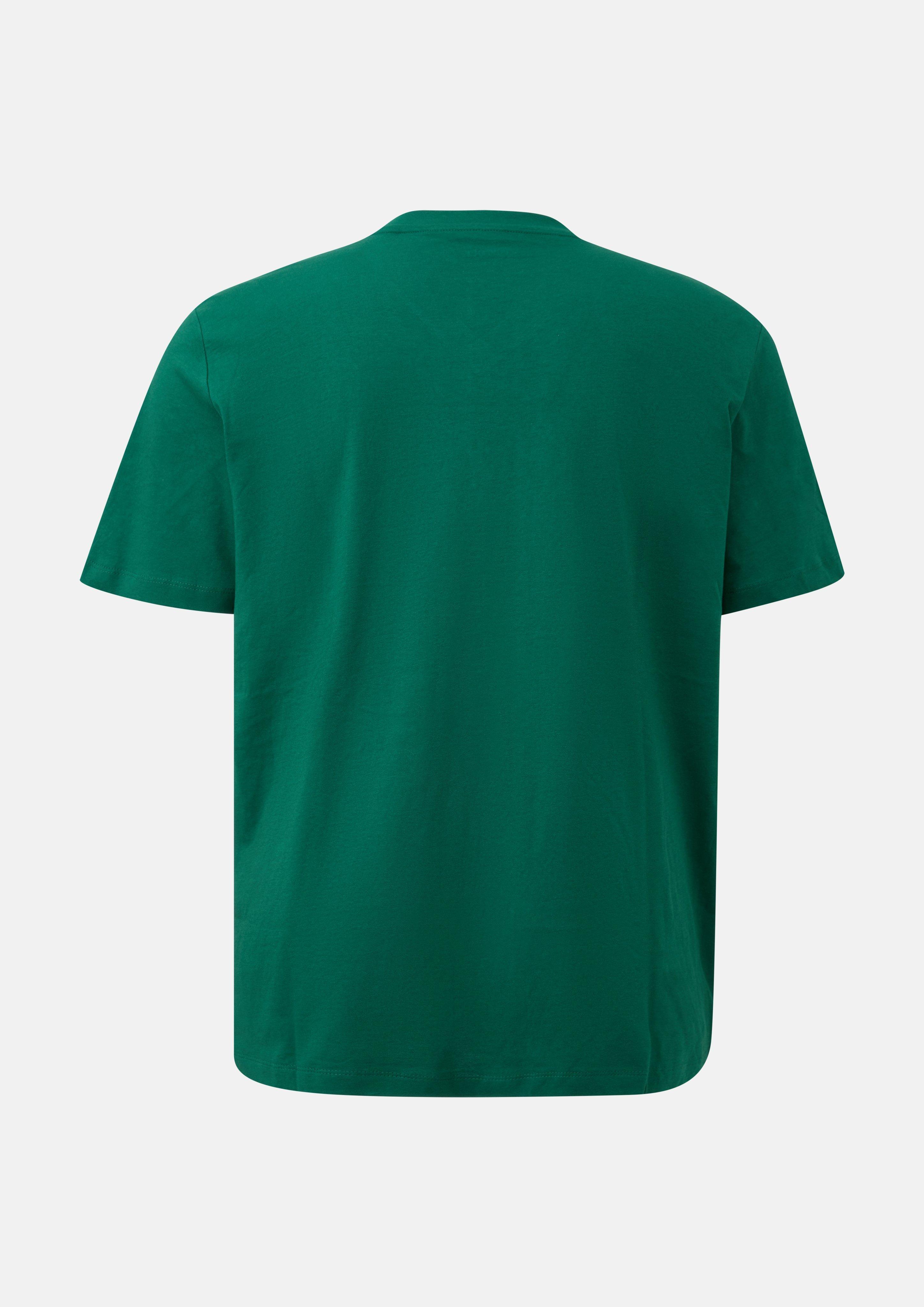 Heren T-Shirt in olijfgroen van s.Oliver Men Big Sizes