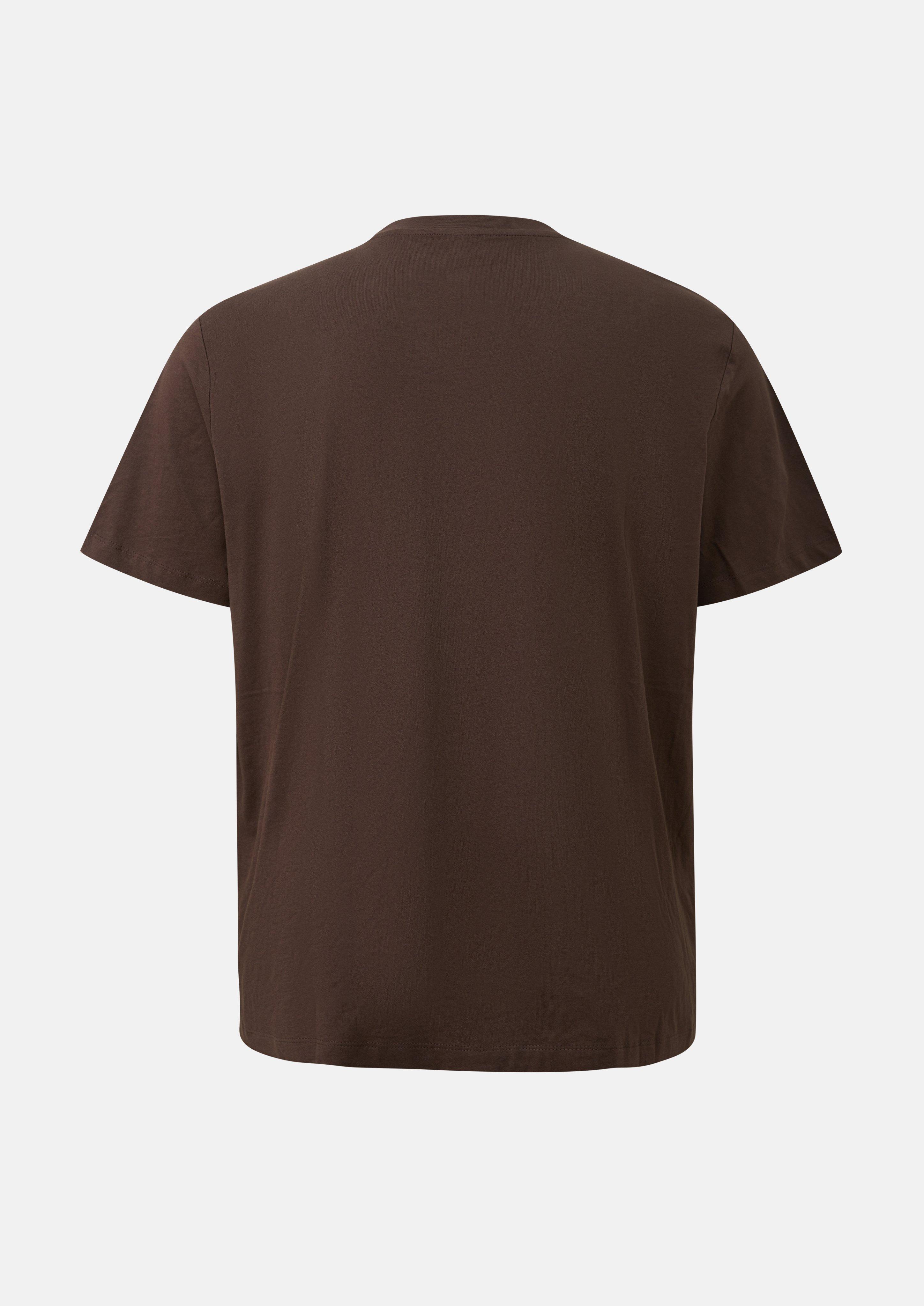 Heren T-Shirt in bruin van s.Oliver Men Big Sizes