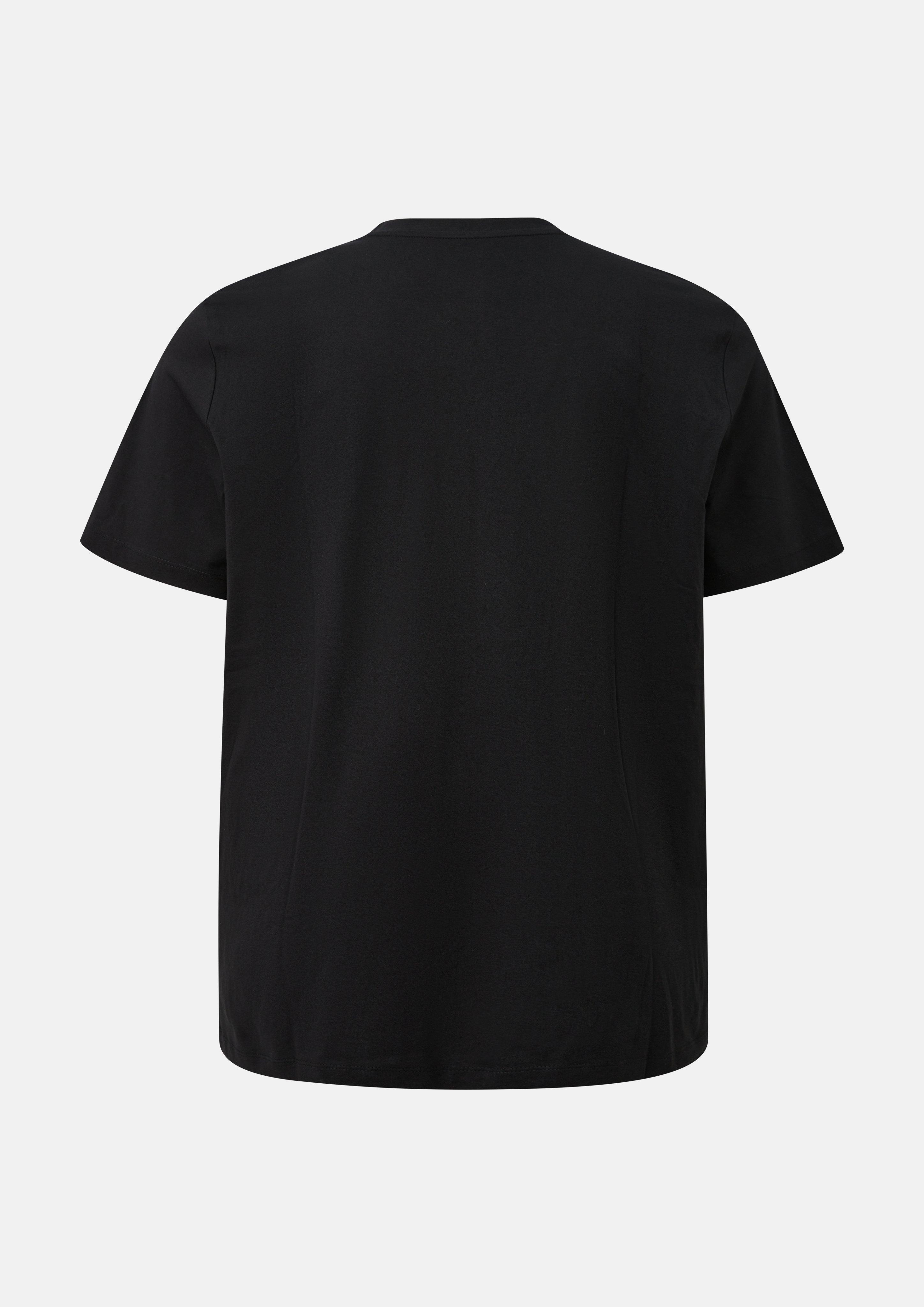 Heren T-Shirt in zwart van s.Oliver Men Big Sizes
