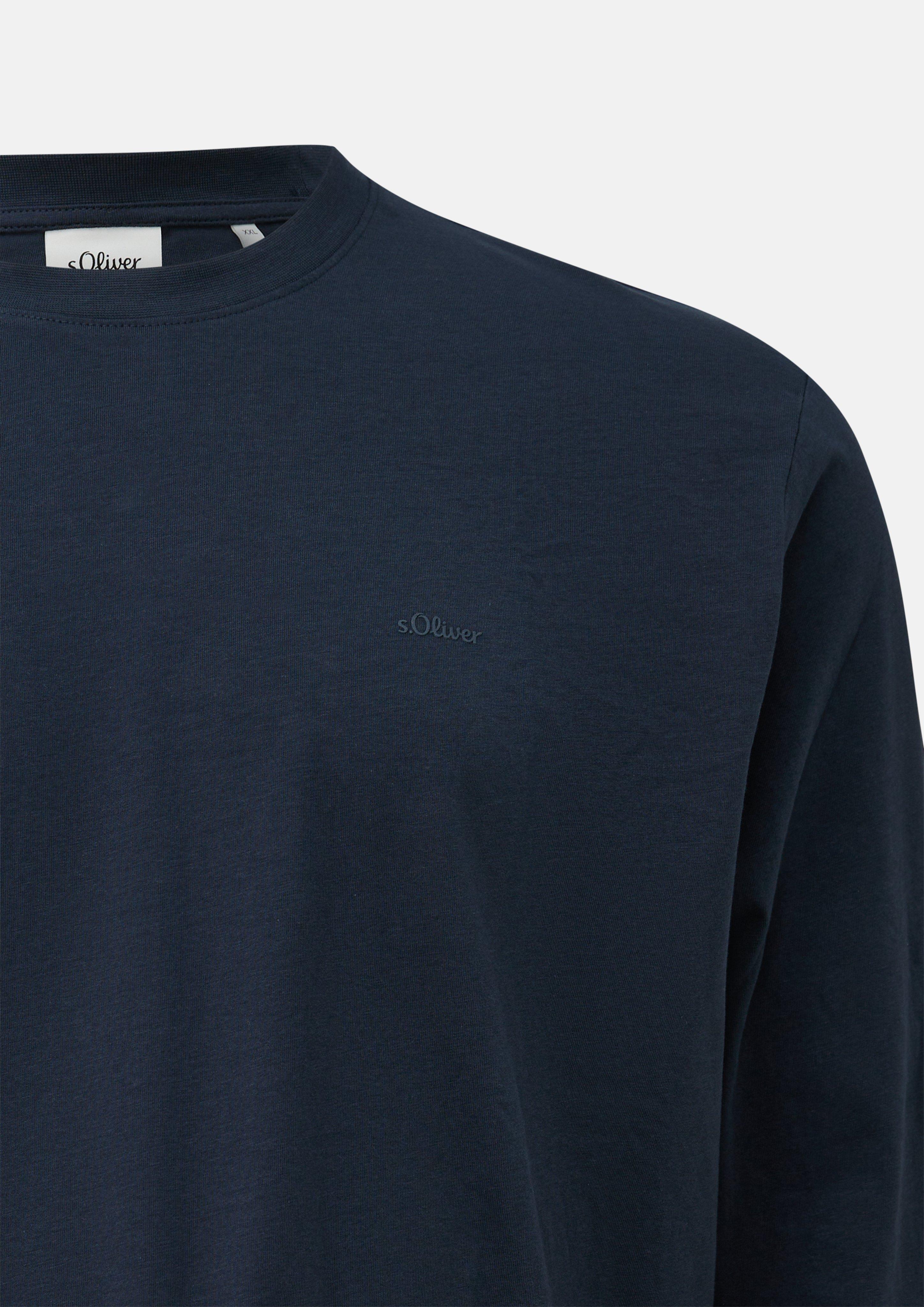 Hommes T-shirt en bleu de s.Oliver Men Big Sizes
