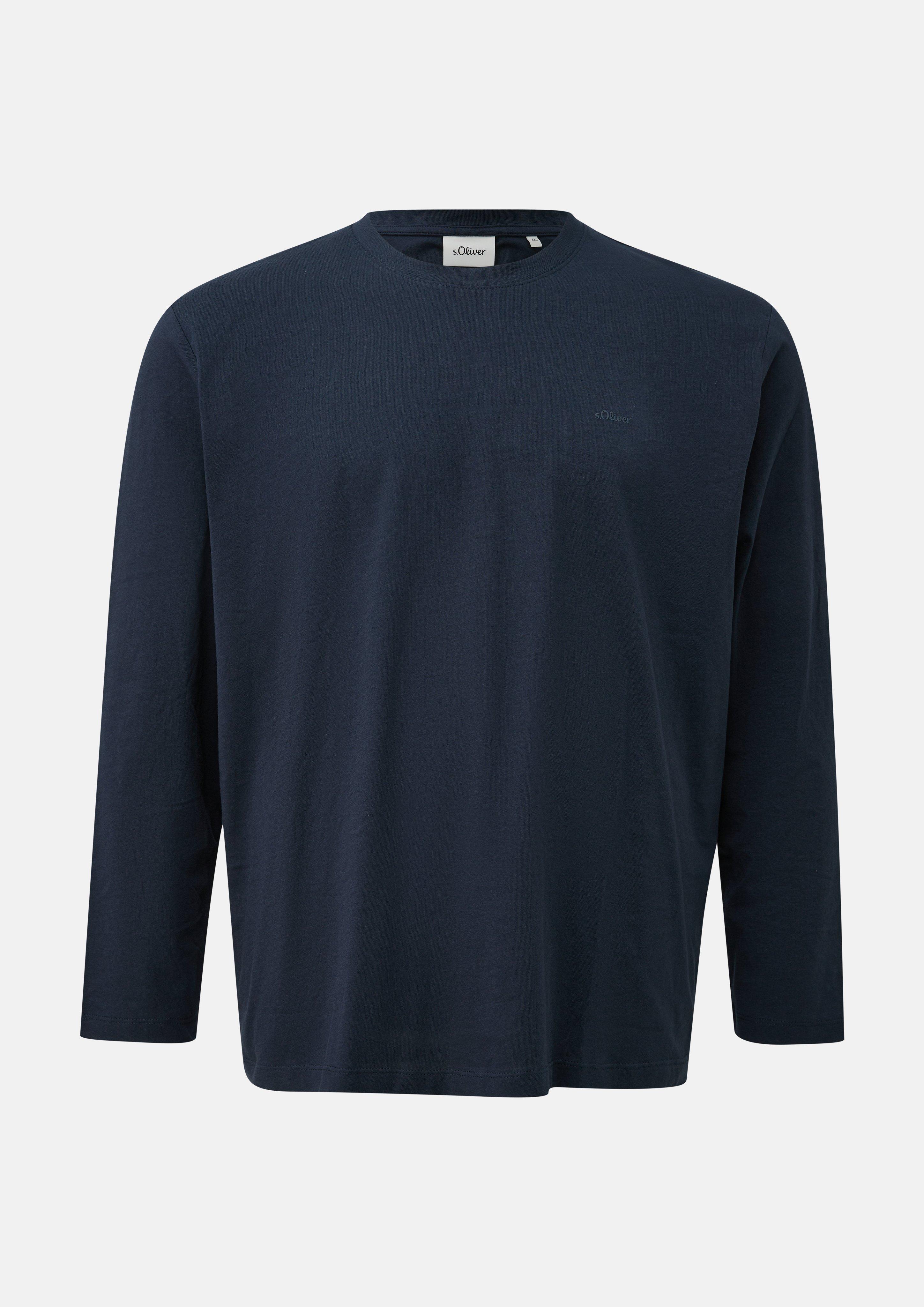 Hommes T-shirt en bleu de s.Oliver Men Big Sizes