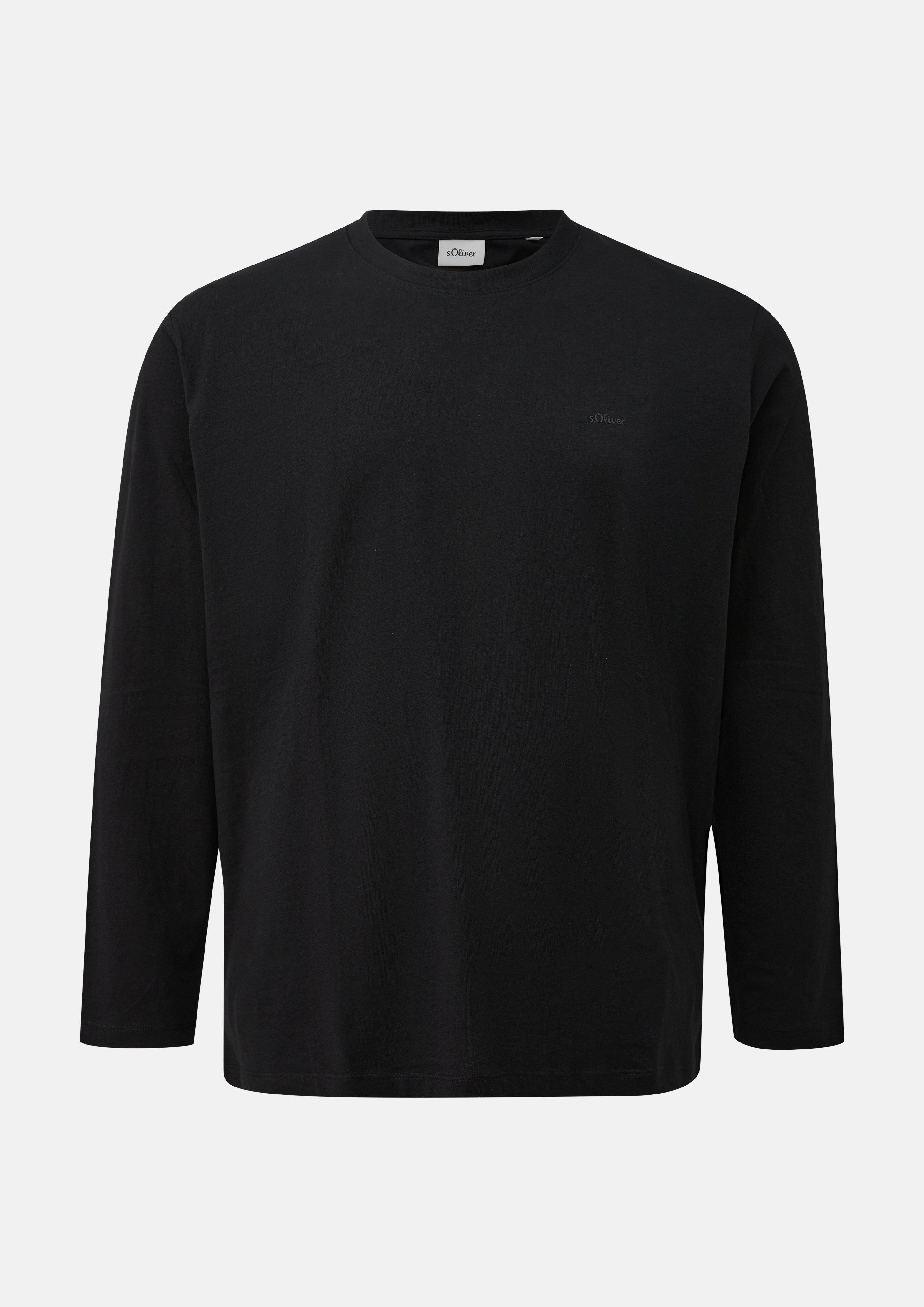 Pánové Tričko v barvě černá od s.Oliver Men Big Sizes