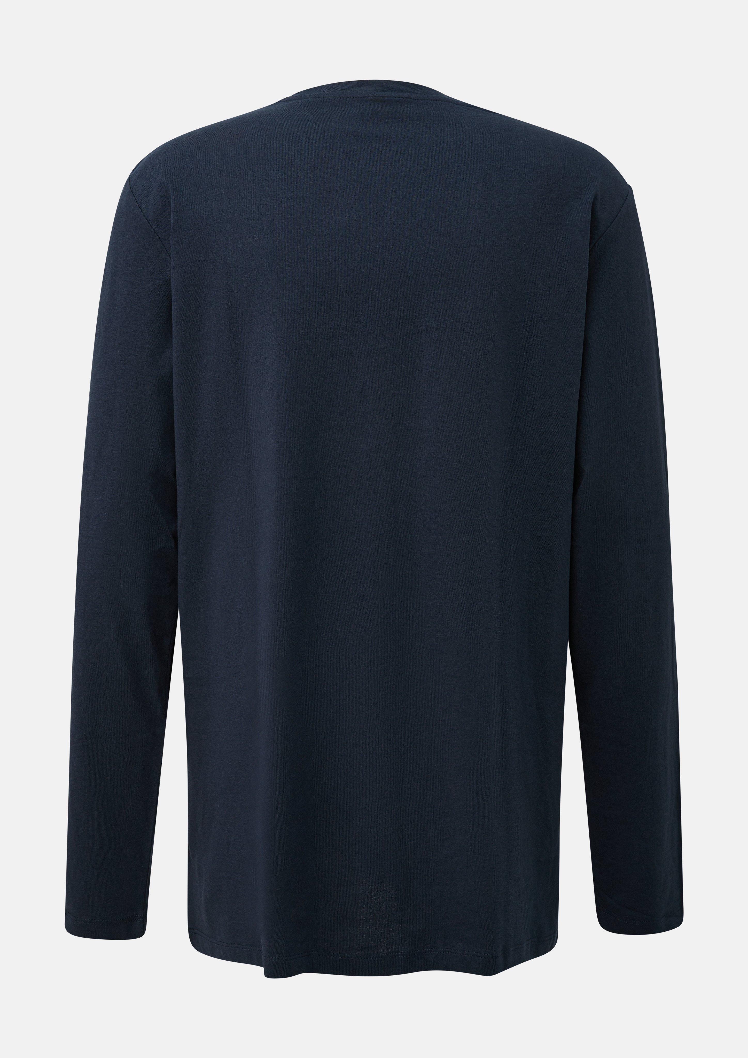 Heren T-Shirt in blauw van s.Oliver Men Tall Sizes