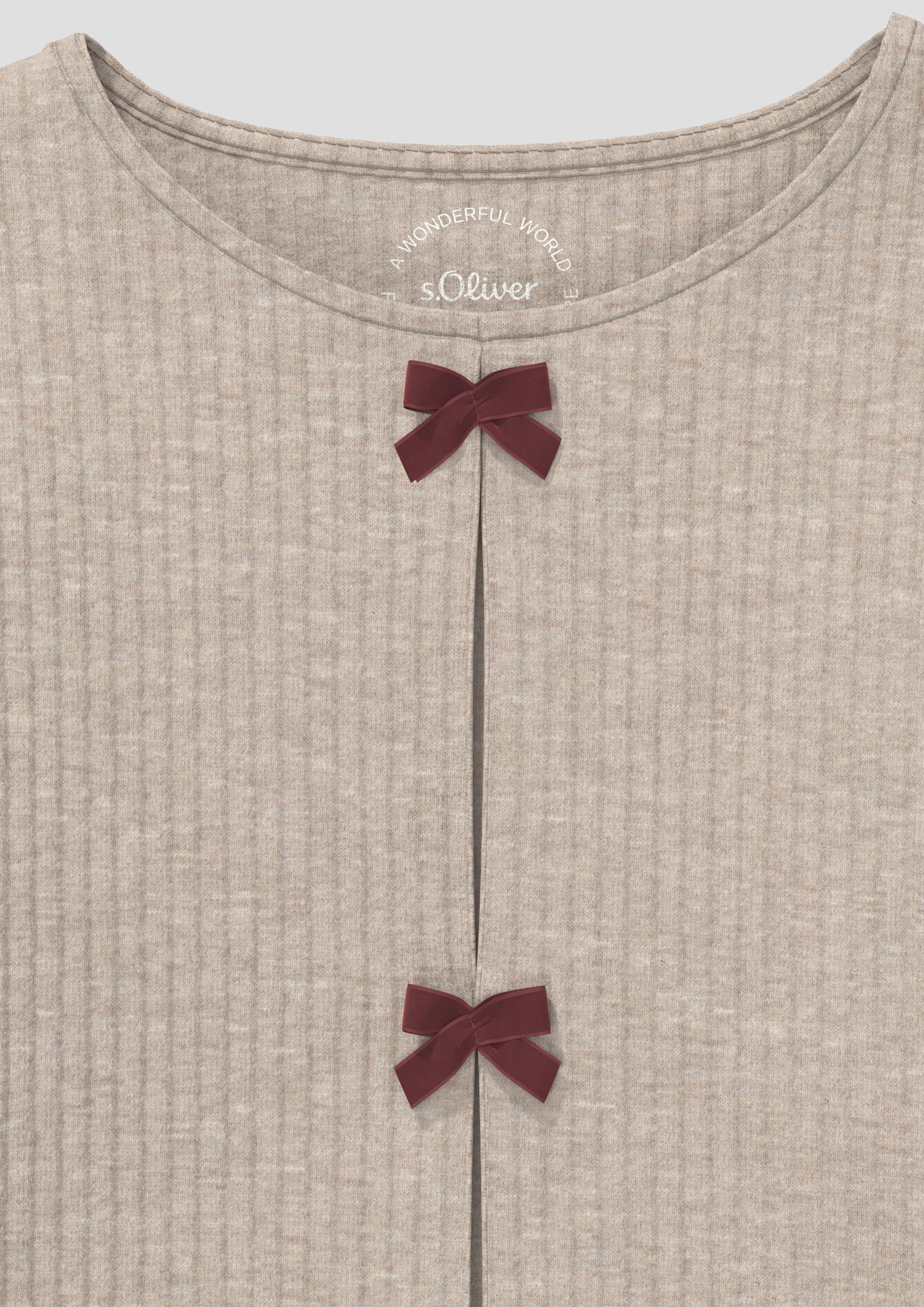 Kinder T-Shirt in braun von s.Oliver