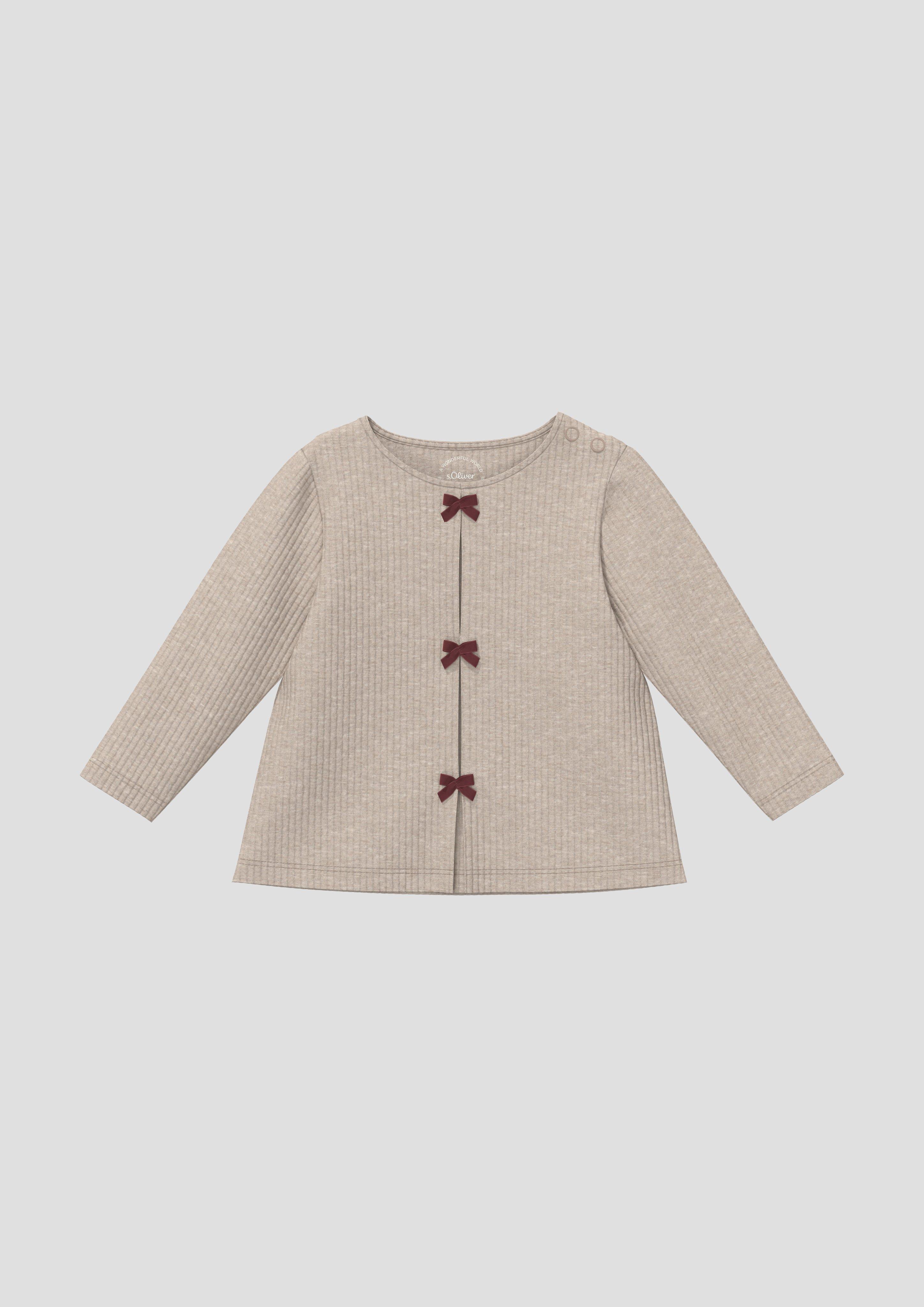Kinder T-Shirt in braun von s.Oliver