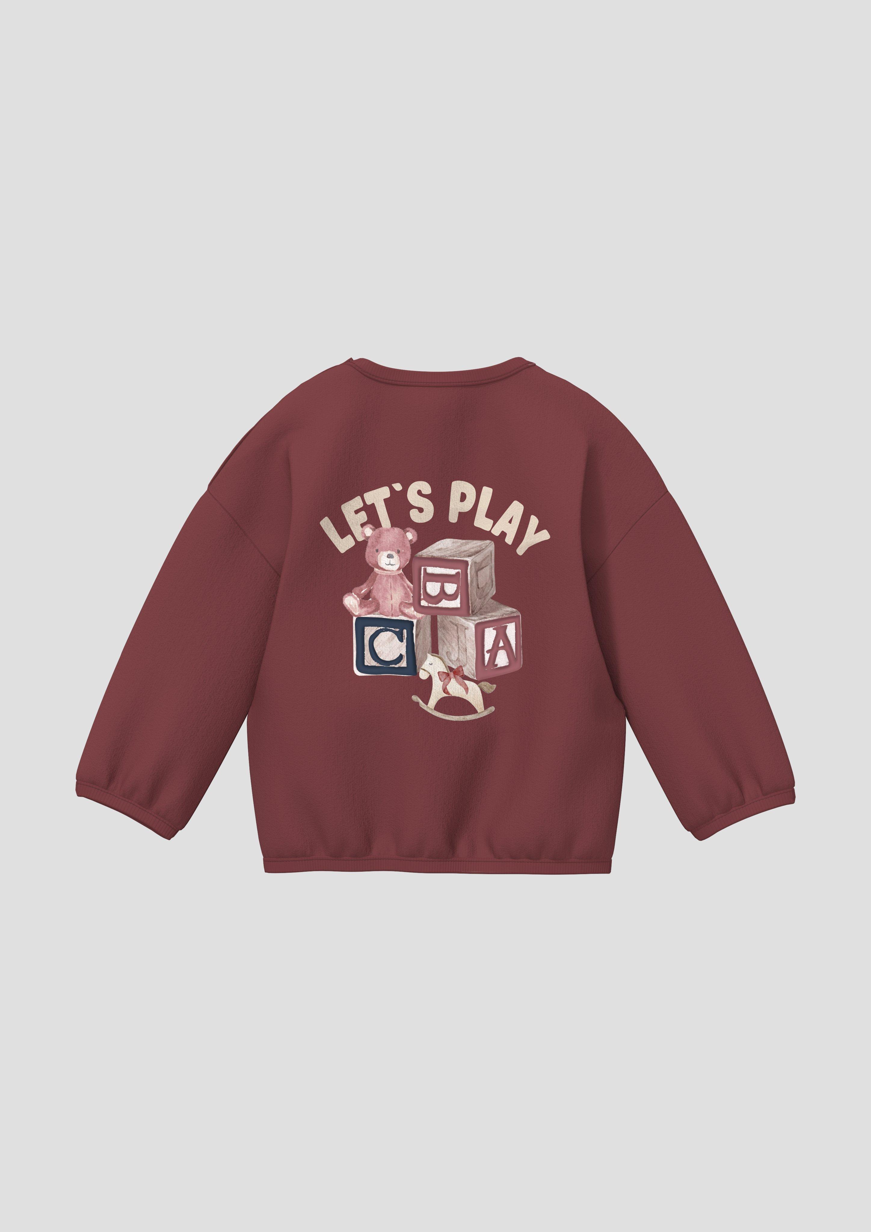 Kinder Sweatshirt in rot von s.Oliver