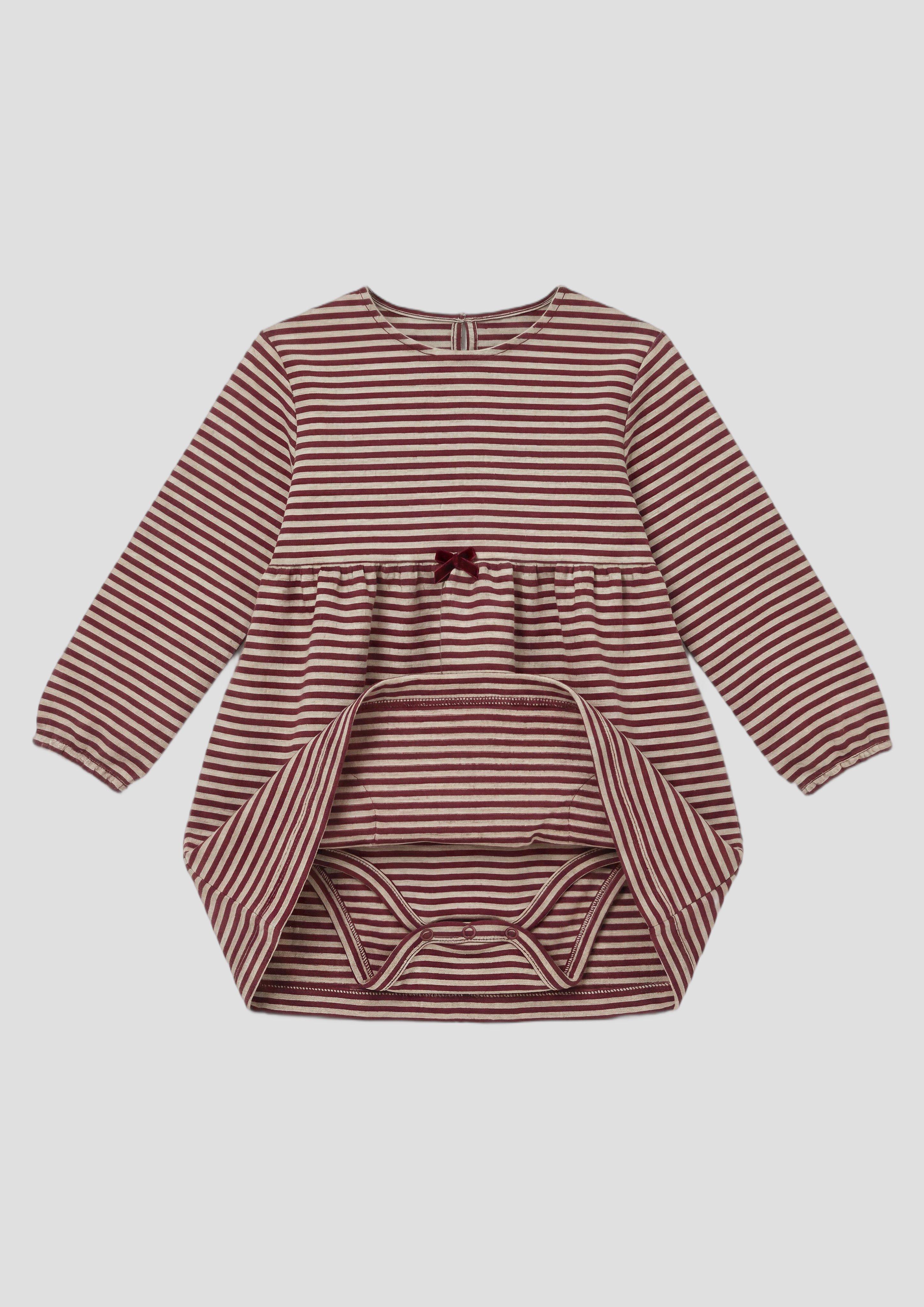 Kinder Kleid in beige von s.Oliver