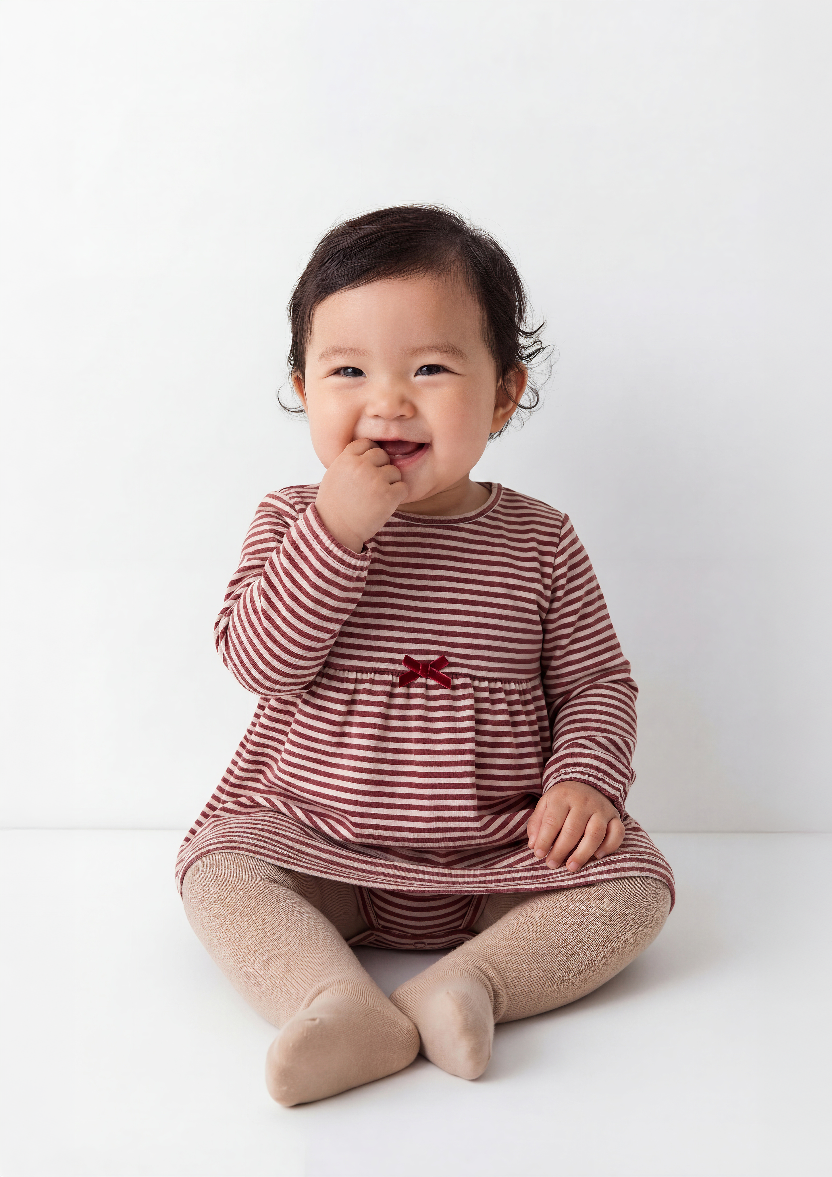Kleid in Farbe bordeaux von s.Oliver