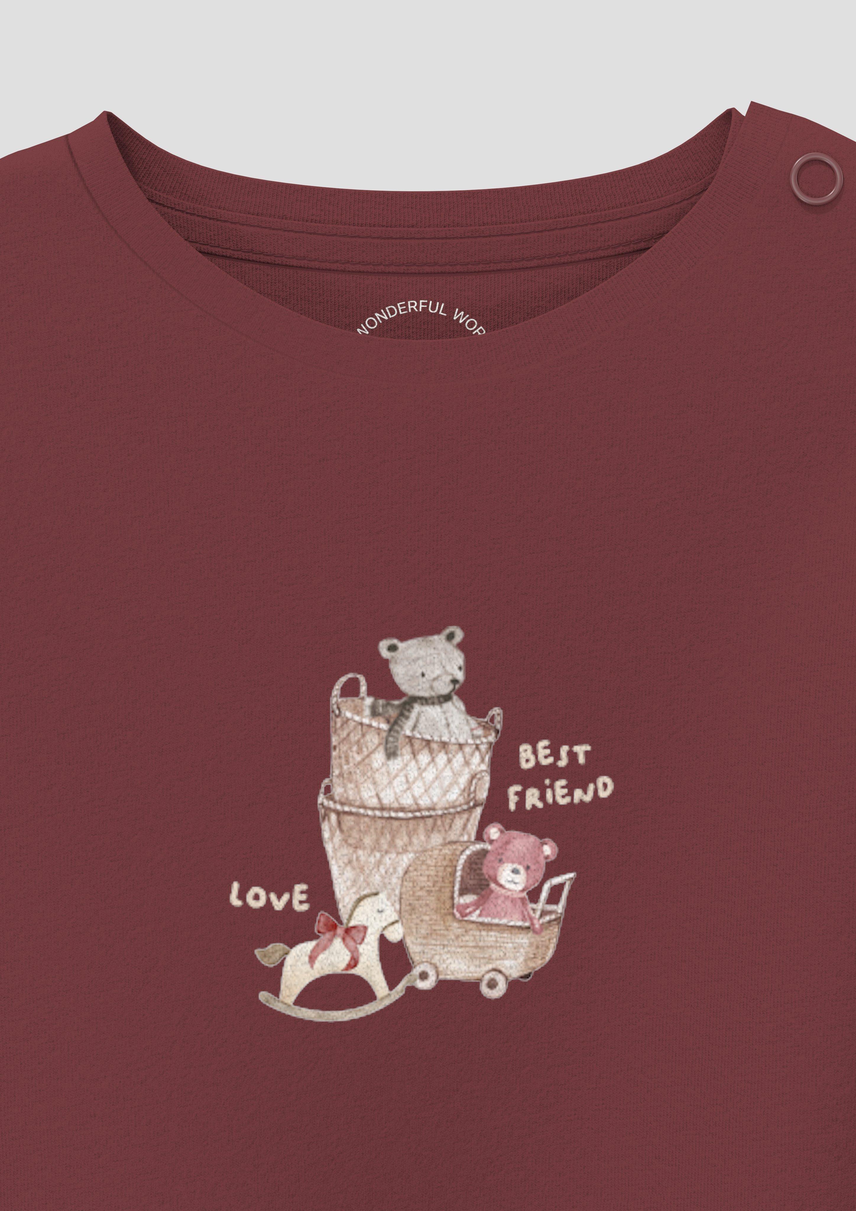 Junior T-shirt in rood van s.Oliver