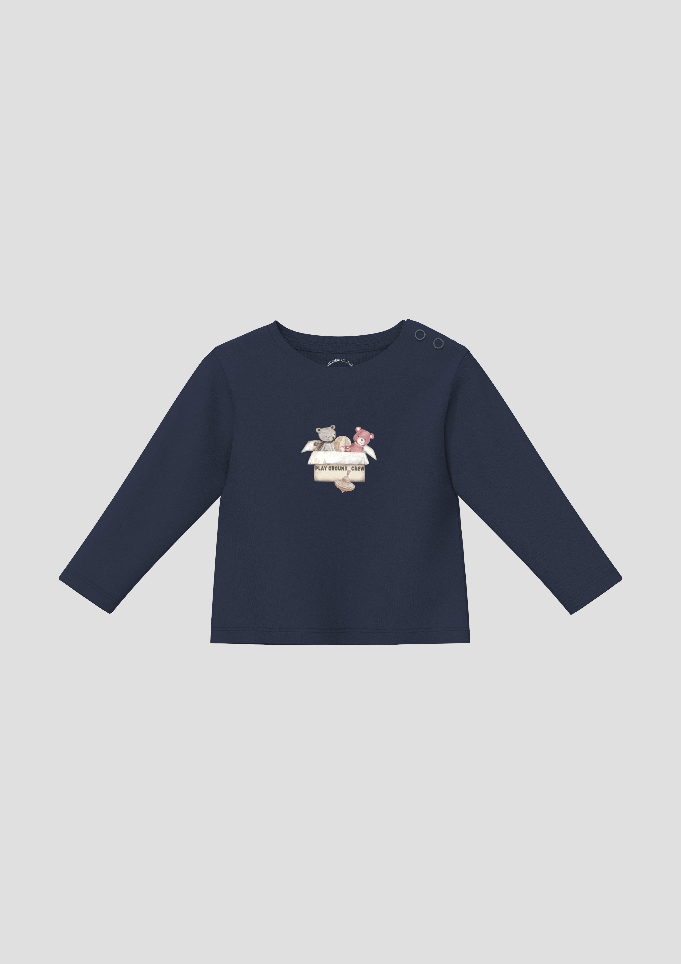 Junior T-Shirt in blauw van s.Oliver