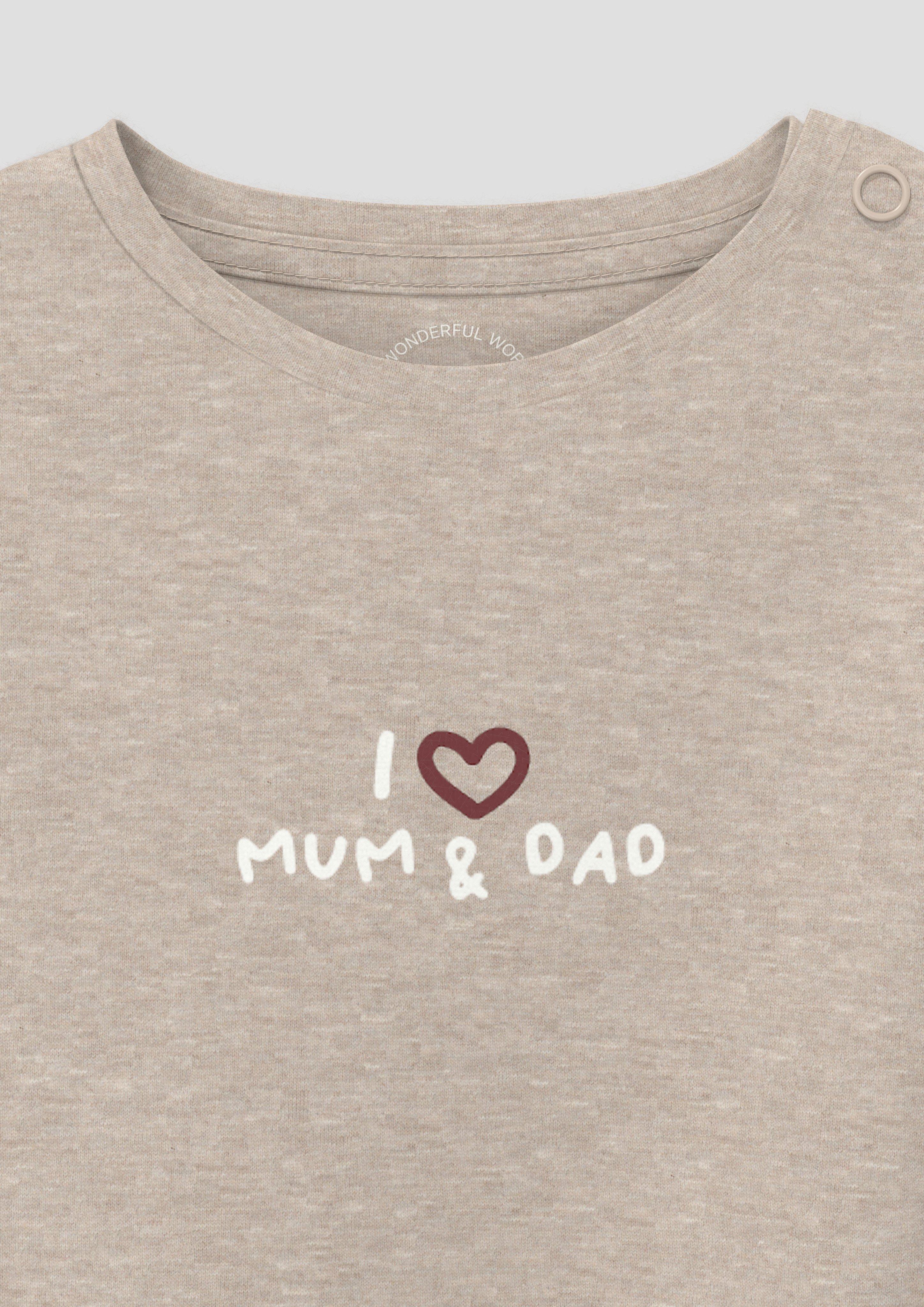 Junior T-Shirt in bruin van s.Oliver