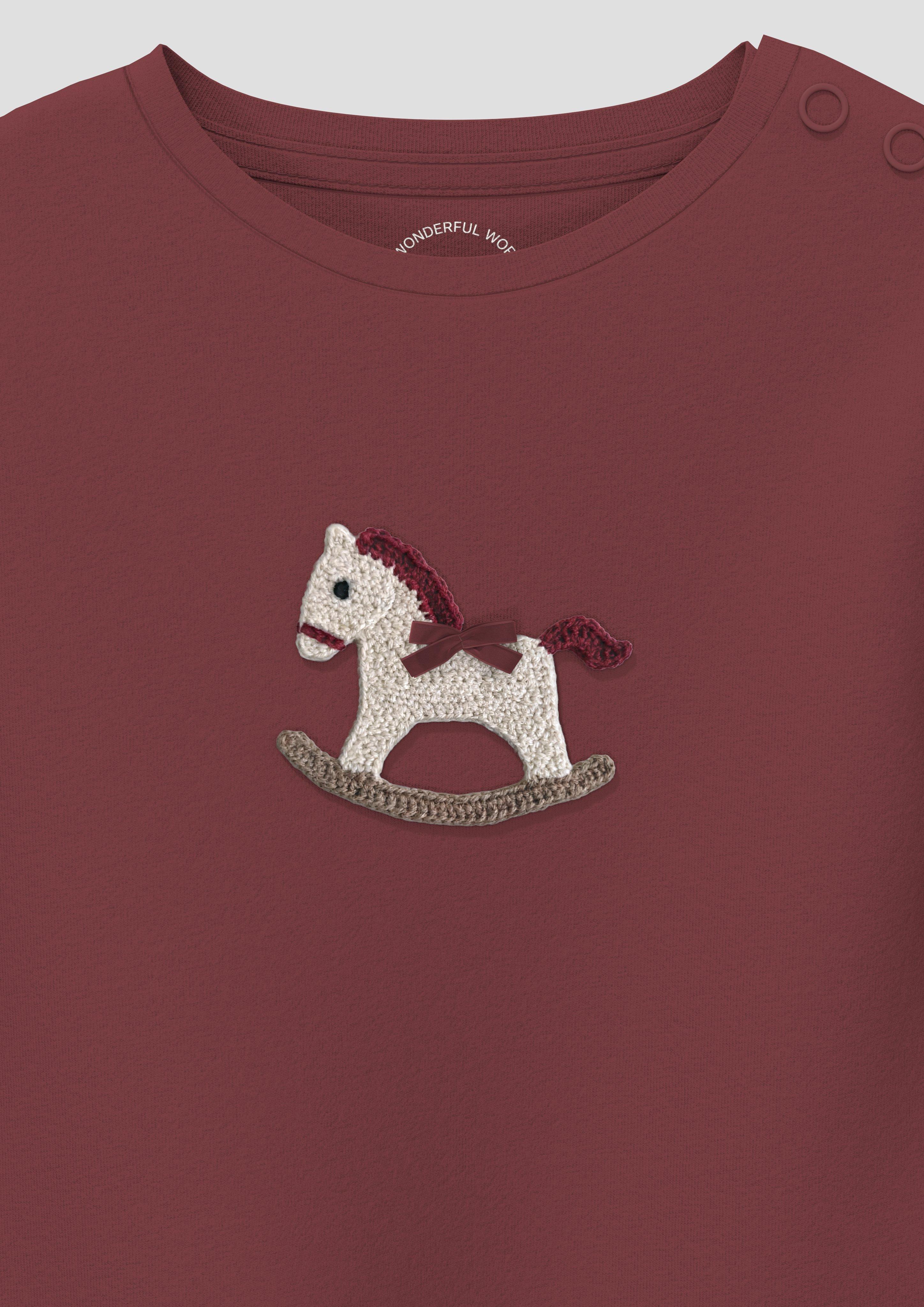 Junior T-shirt en rouge de s.Oliver