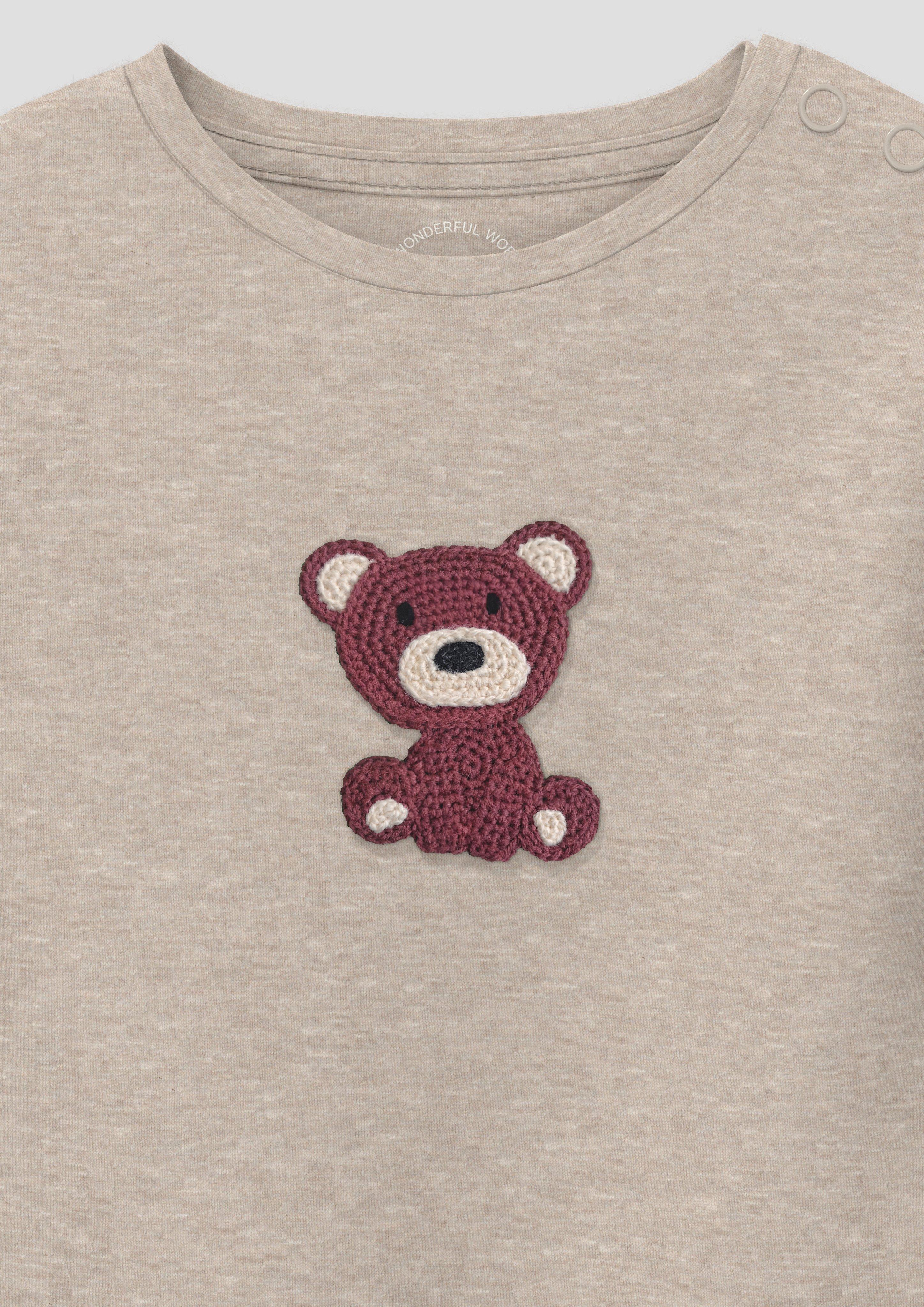 Junior T-shirt en brun de s.Oliver