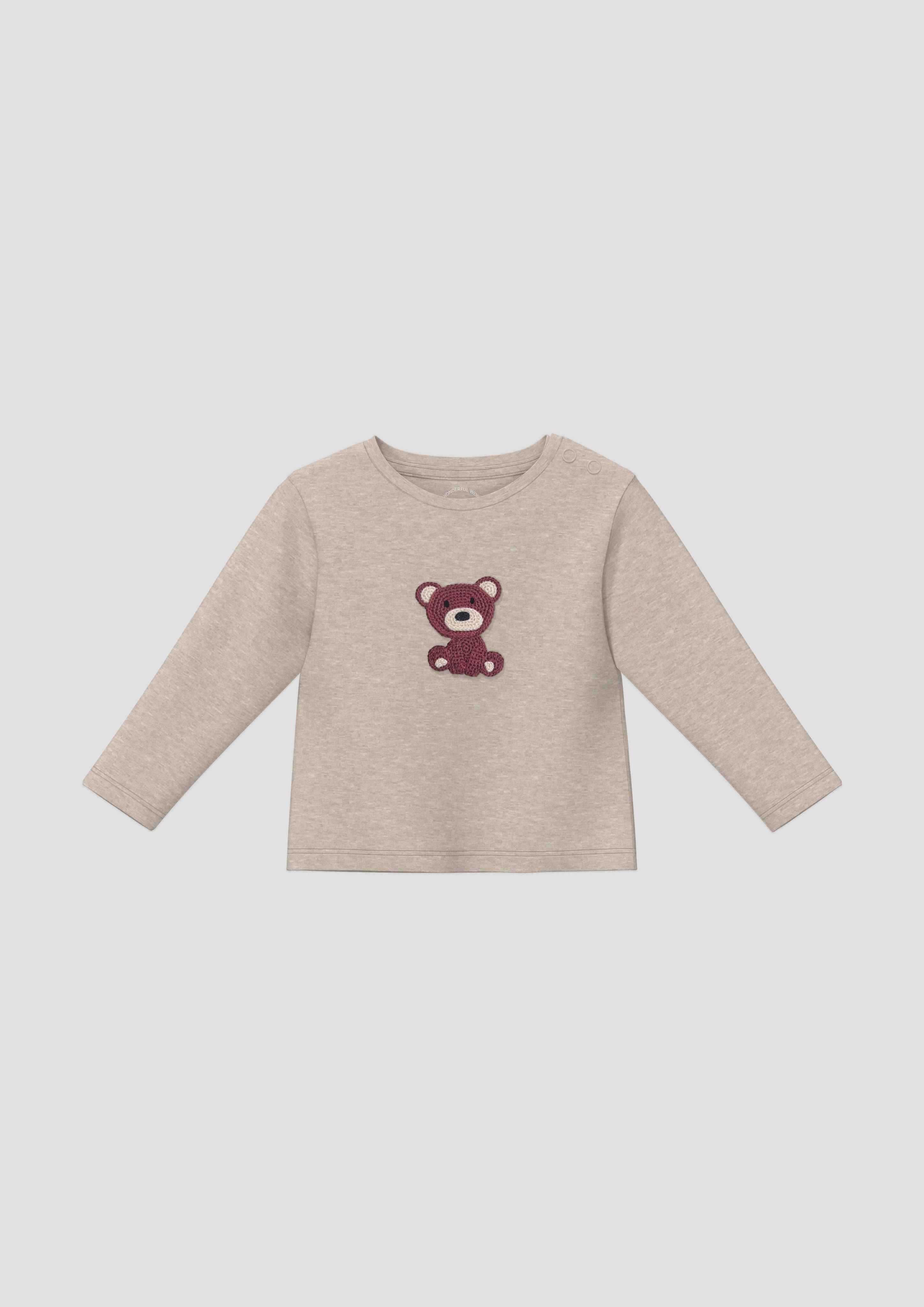 Junior T-shirt en brun de s.Oliver
