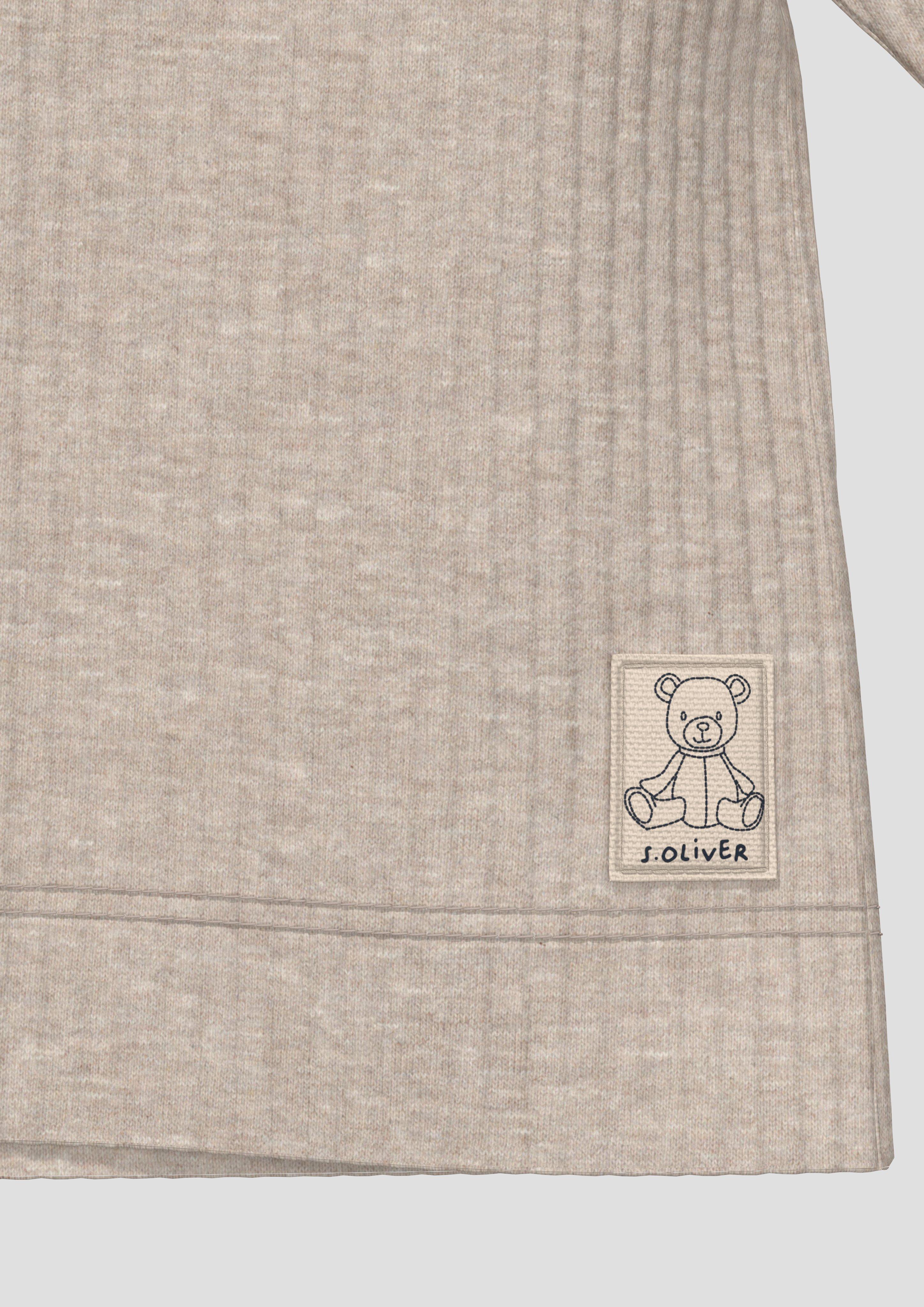 Junior T-shirt in bruin van s.Oliver