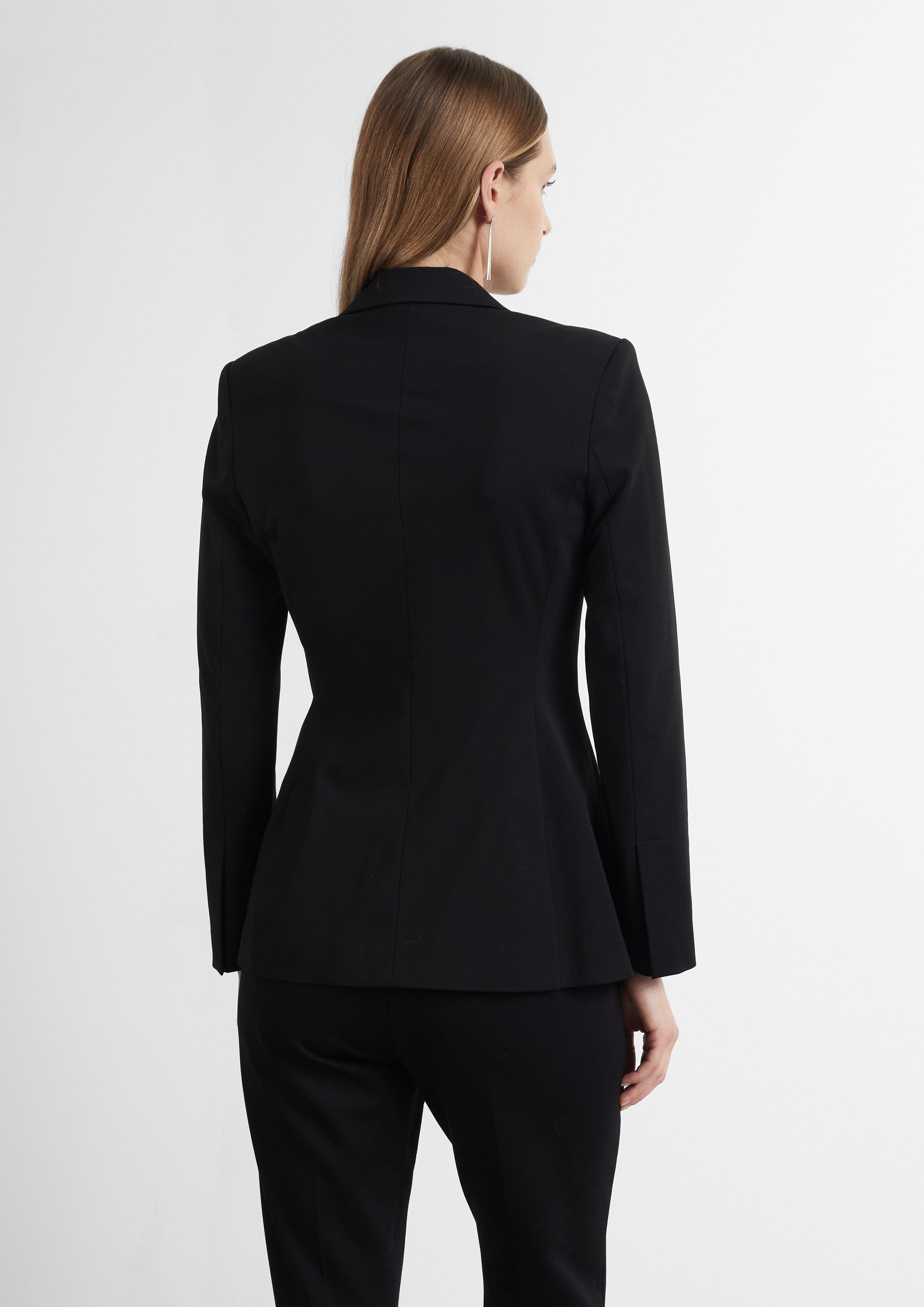 Blazer d'intérieur en noir de COMMA