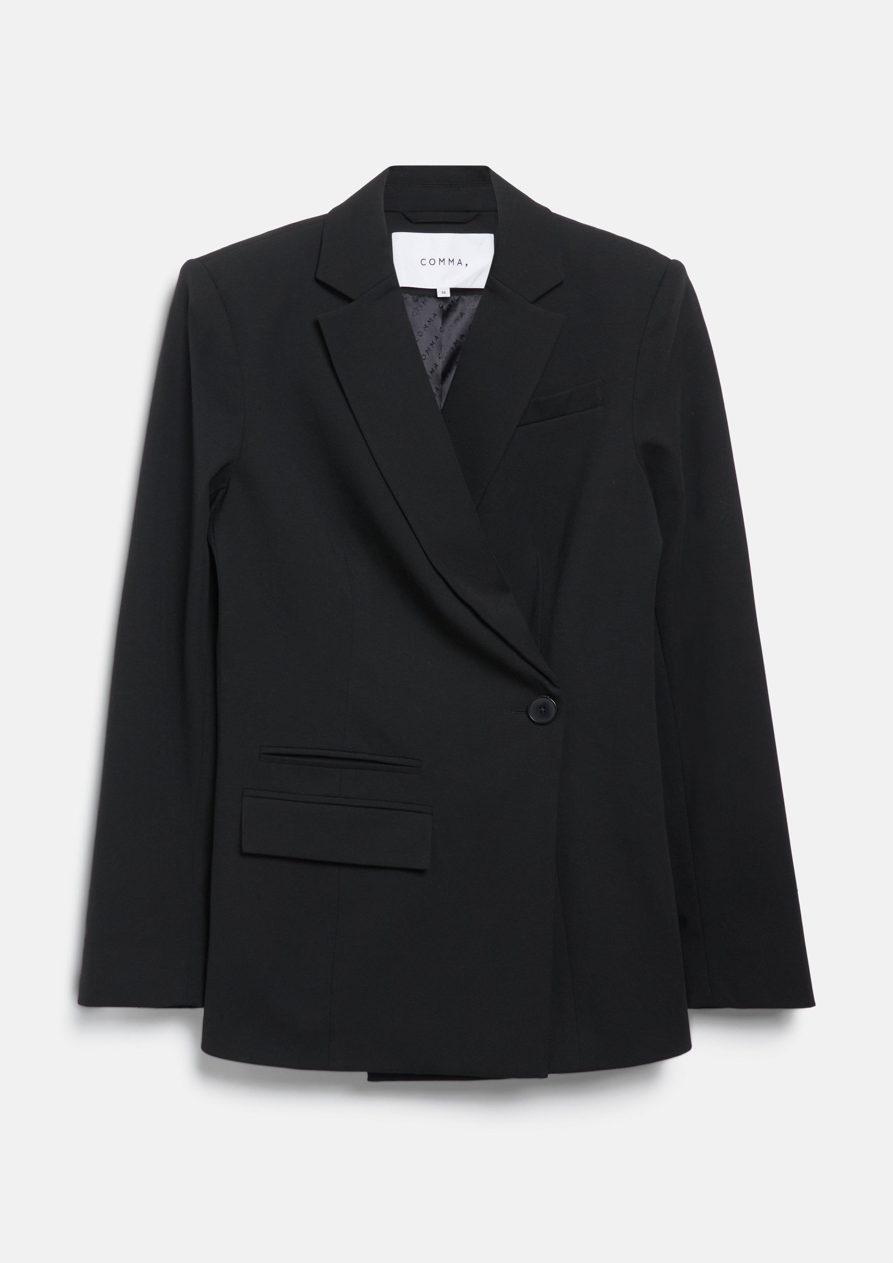 Blazer d'intérieur en noir de COMMA