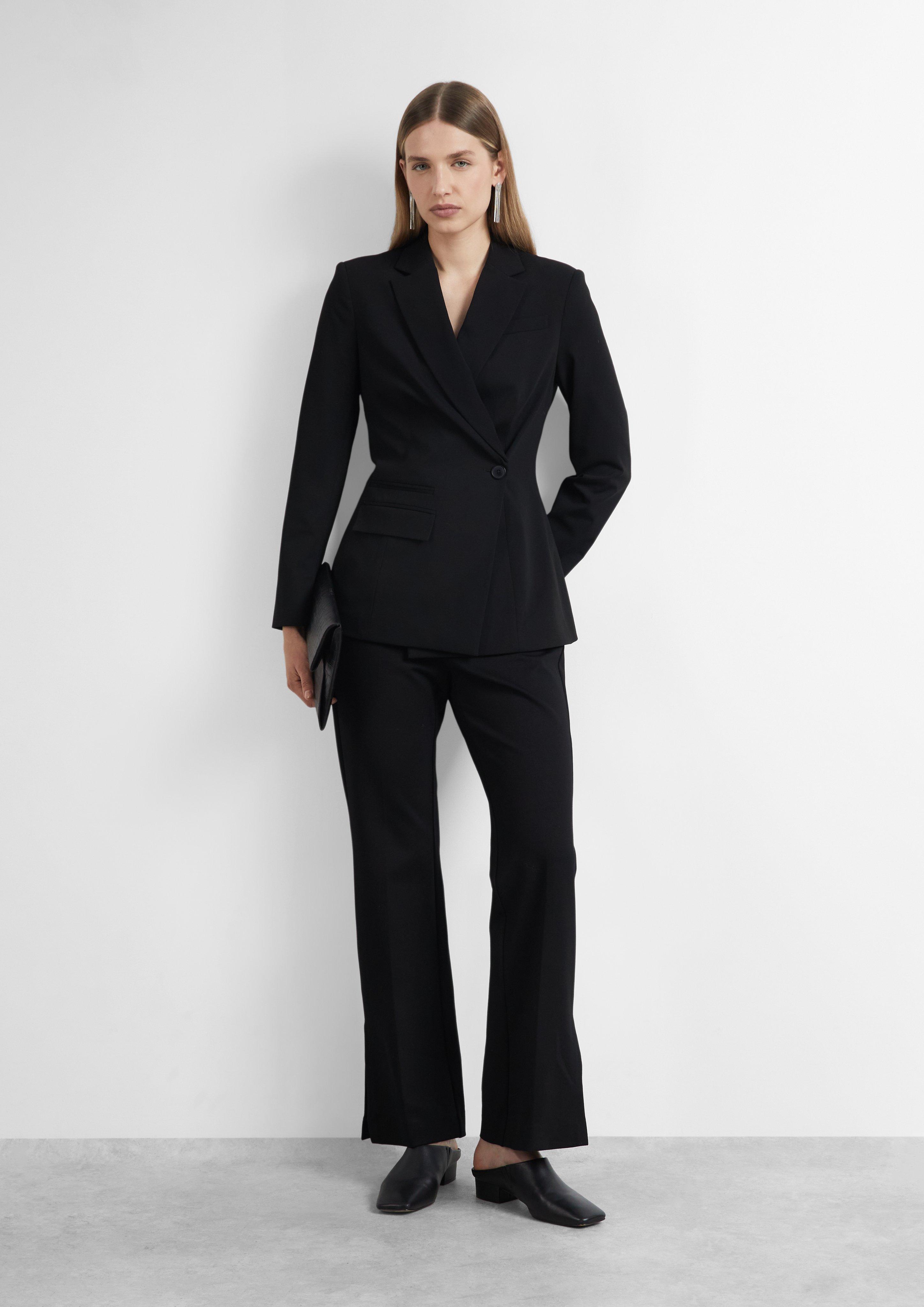 Blazer d'intérieur en noir de COMMA