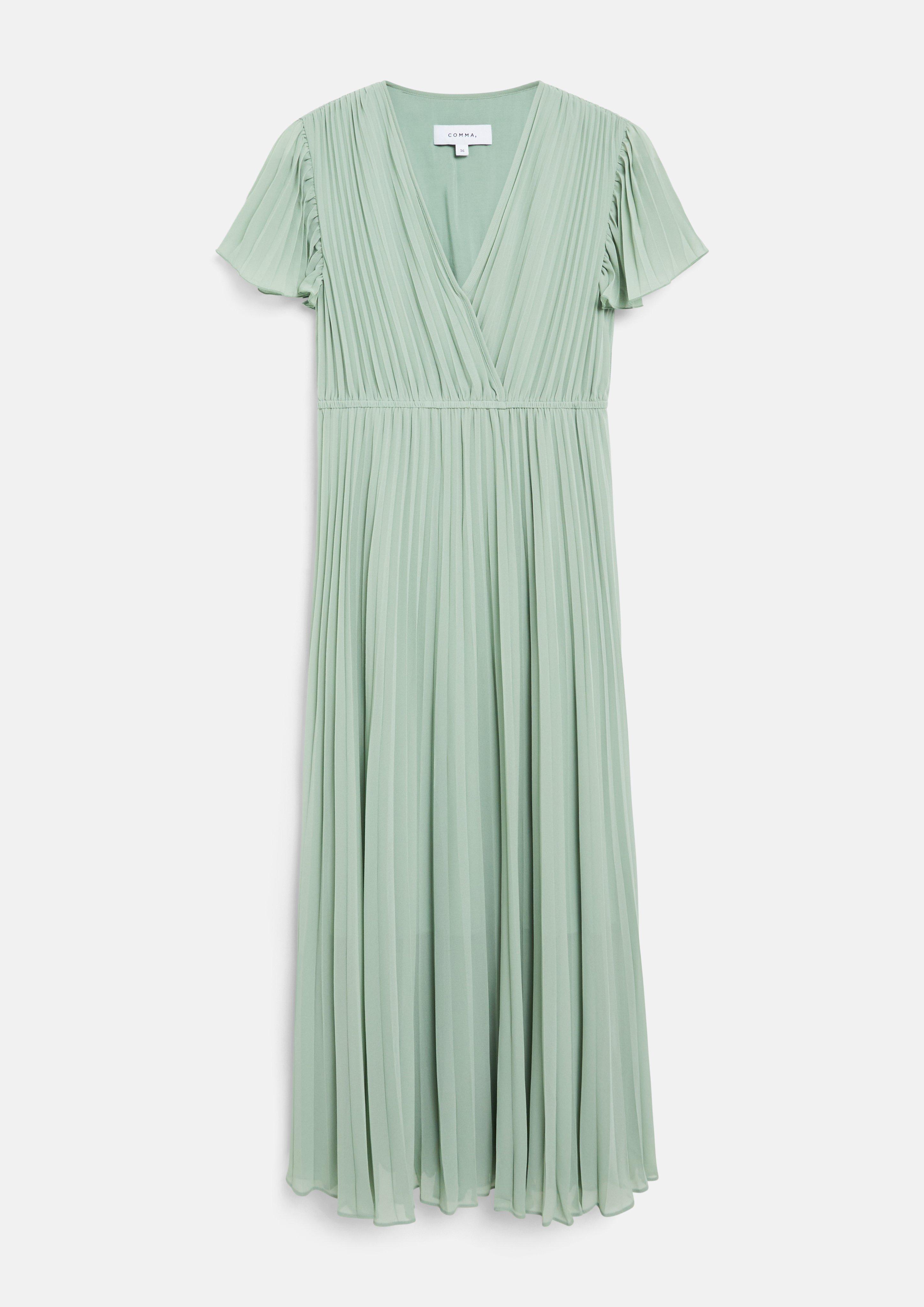 Kleid in salbeigrün von COMMA