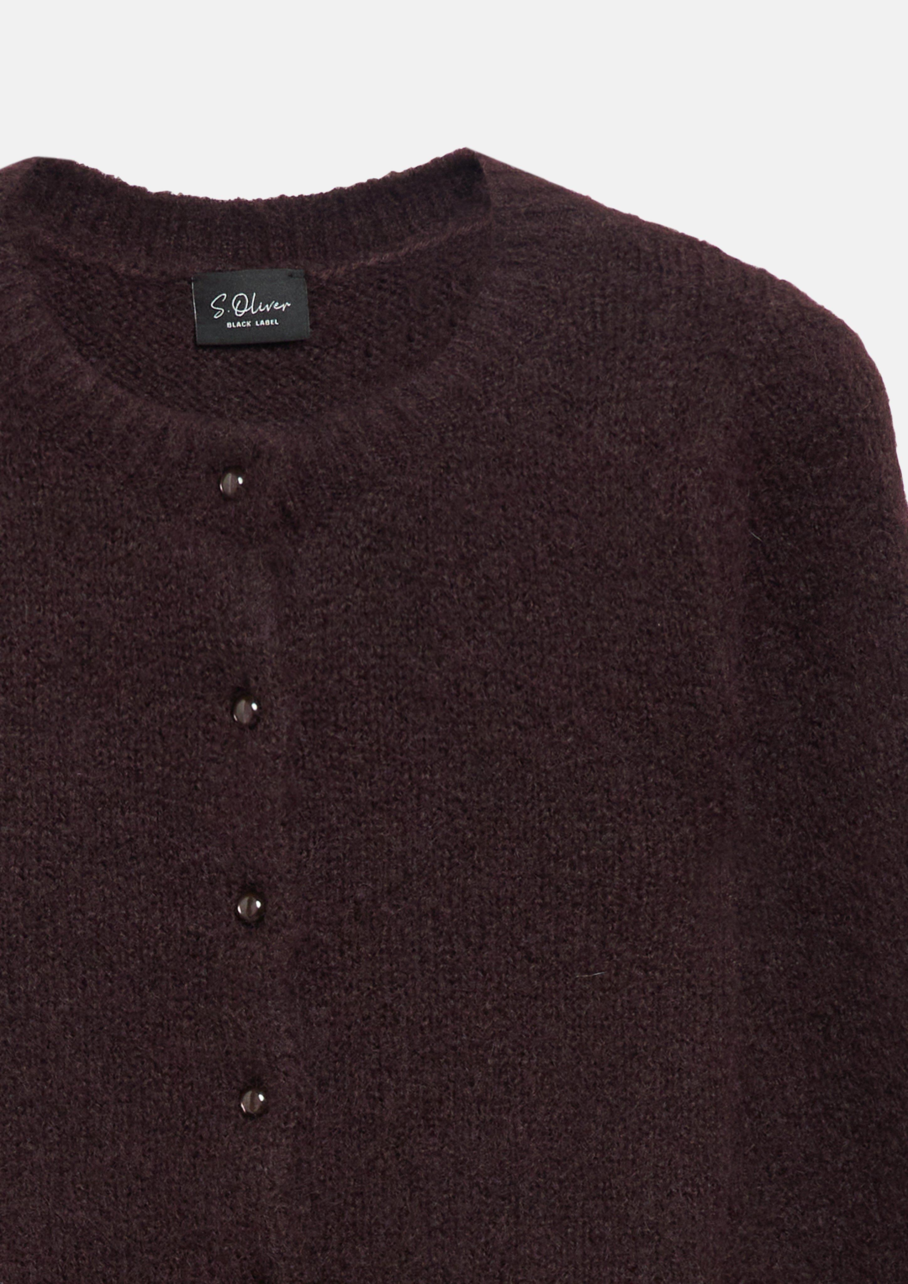 Dames Gebreid Vest in paars van s.Oliver BLACK LABEL