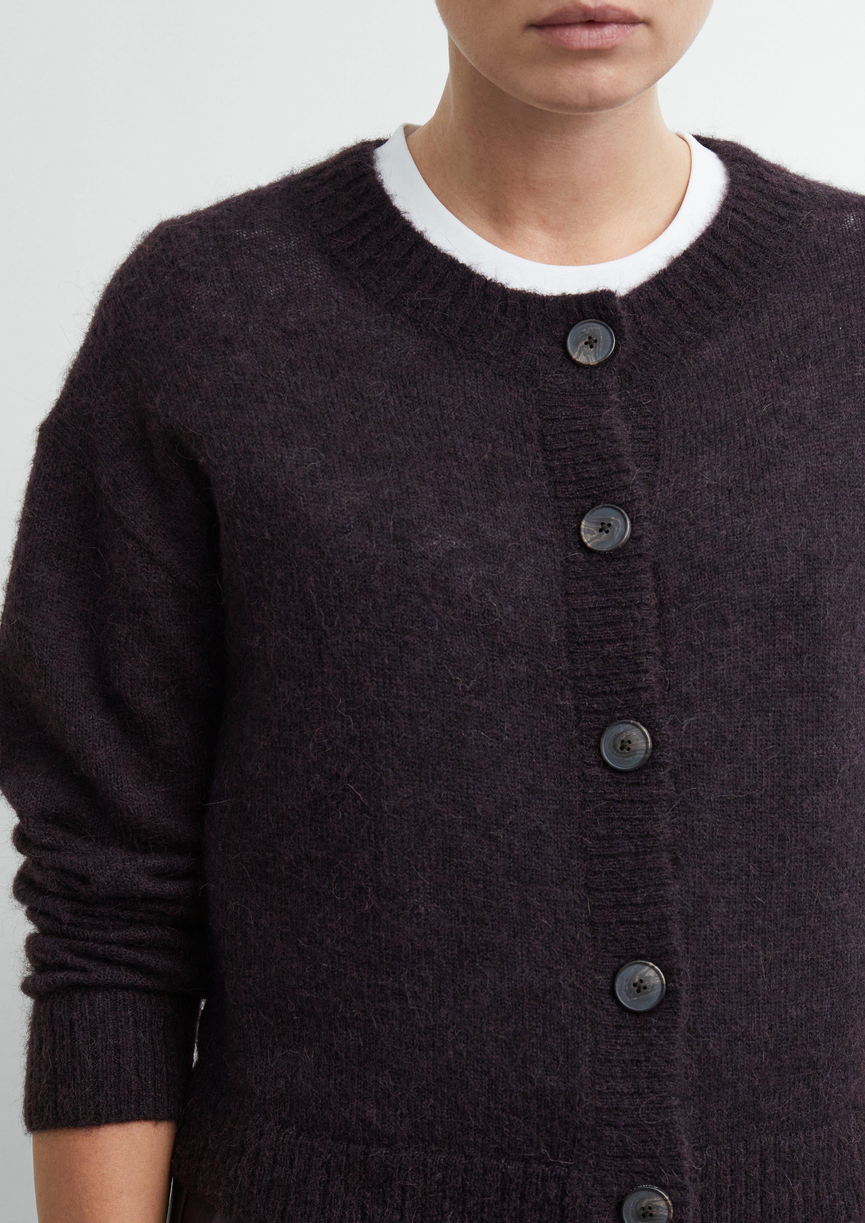 Kobiety Sweter rozpinany w kolorze fioletowy od COMMA