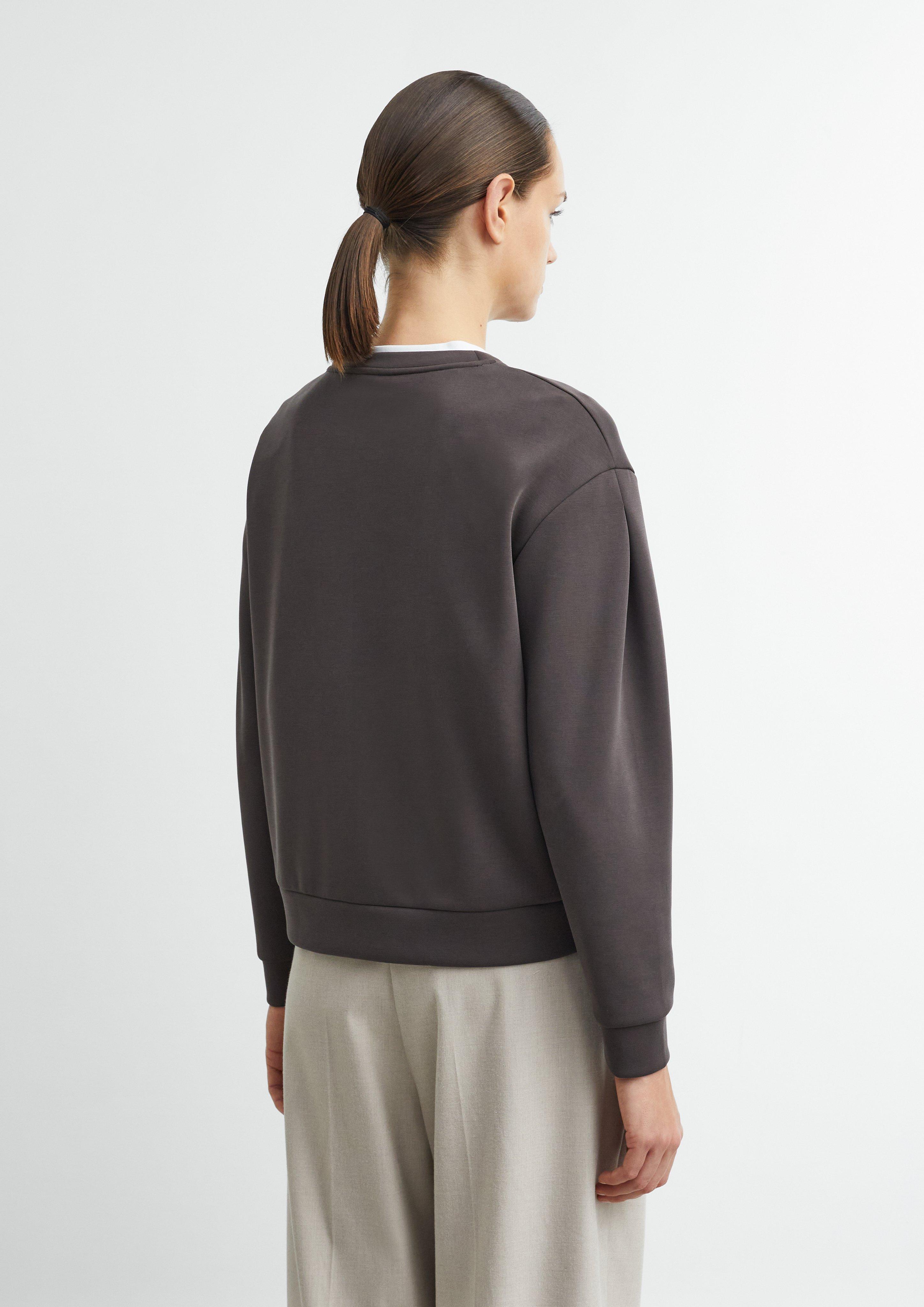 Sweatshirt in braun von COMMA